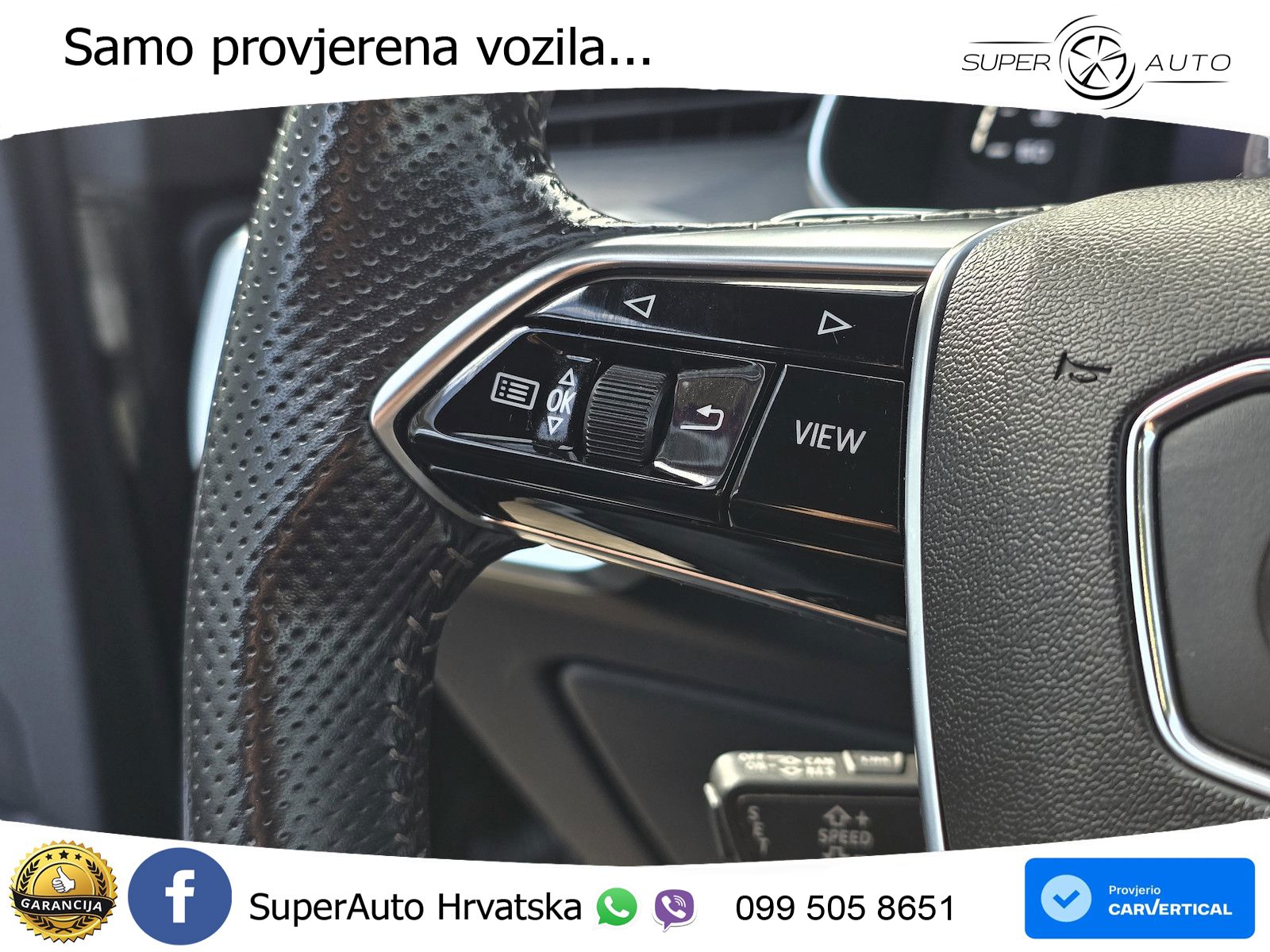 Audi A6 55 TFSI V6 (340 KS) quattro S tronic ZRAČNI+ACC+4xGR SJED+KAM