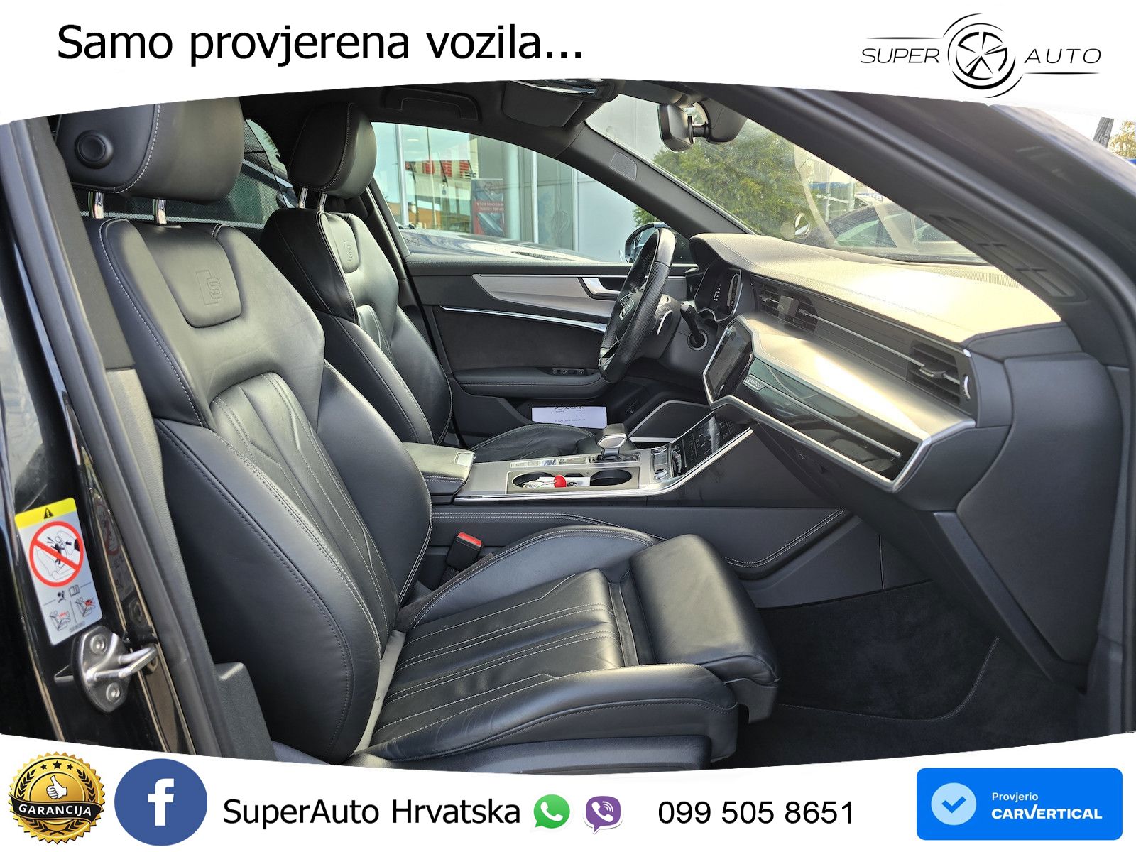 Audi A6 55 TFSI V6 (340 KS) quattro S tronic ZRAČNI+ACC+4xGR SJED+KAM