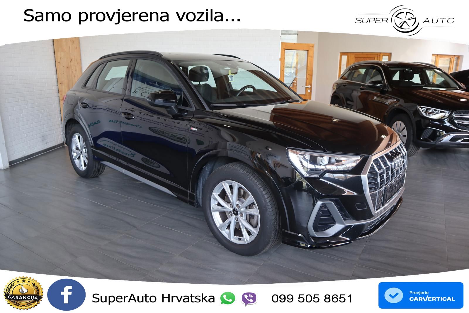 Audi Q3 40 TDI (200 KS) quattro S tronic S line LED+GR SJED+ACC