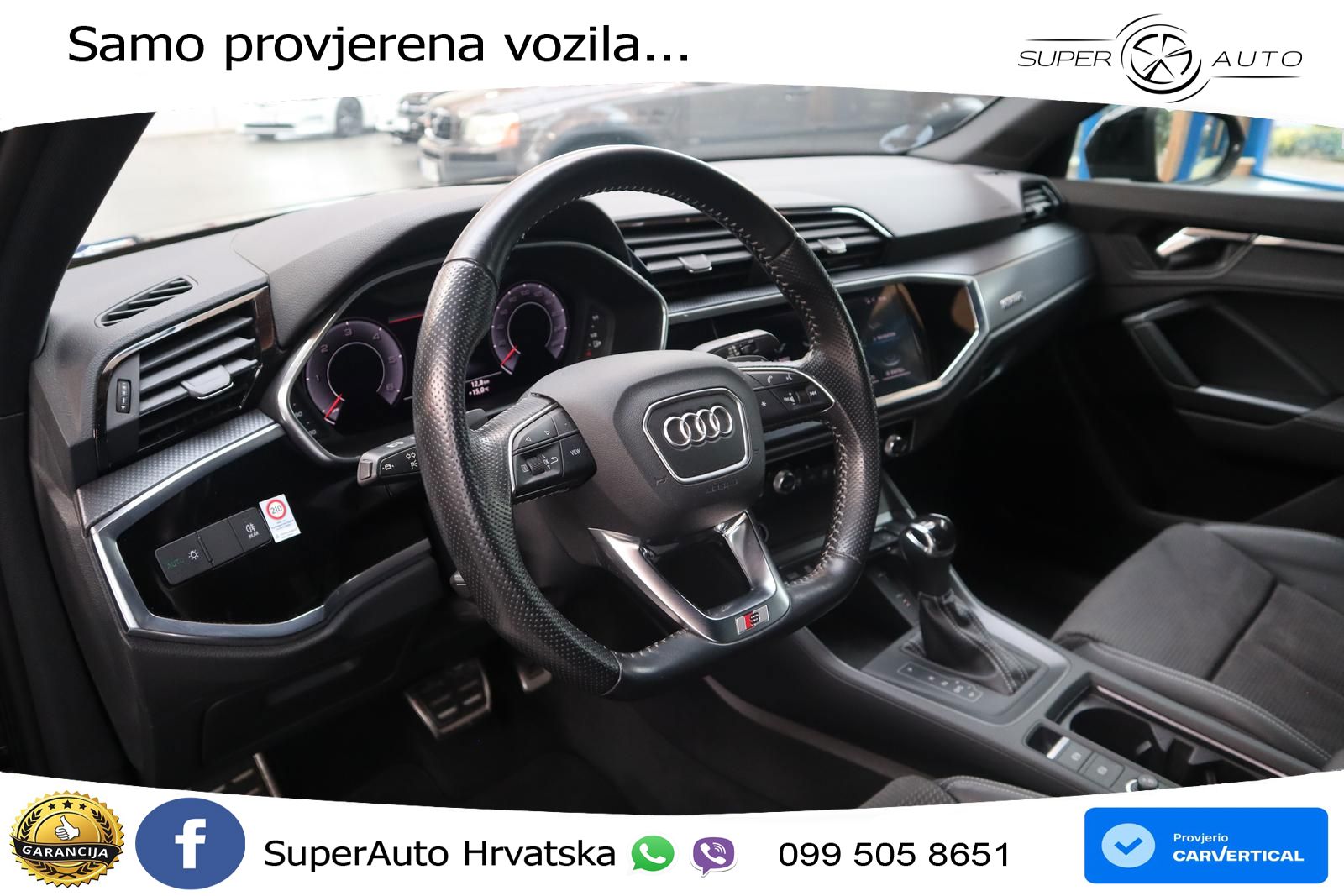 Audi Q3 40 TDI (200 KS) quattro S tronic S line LED+GR SJED+ACC