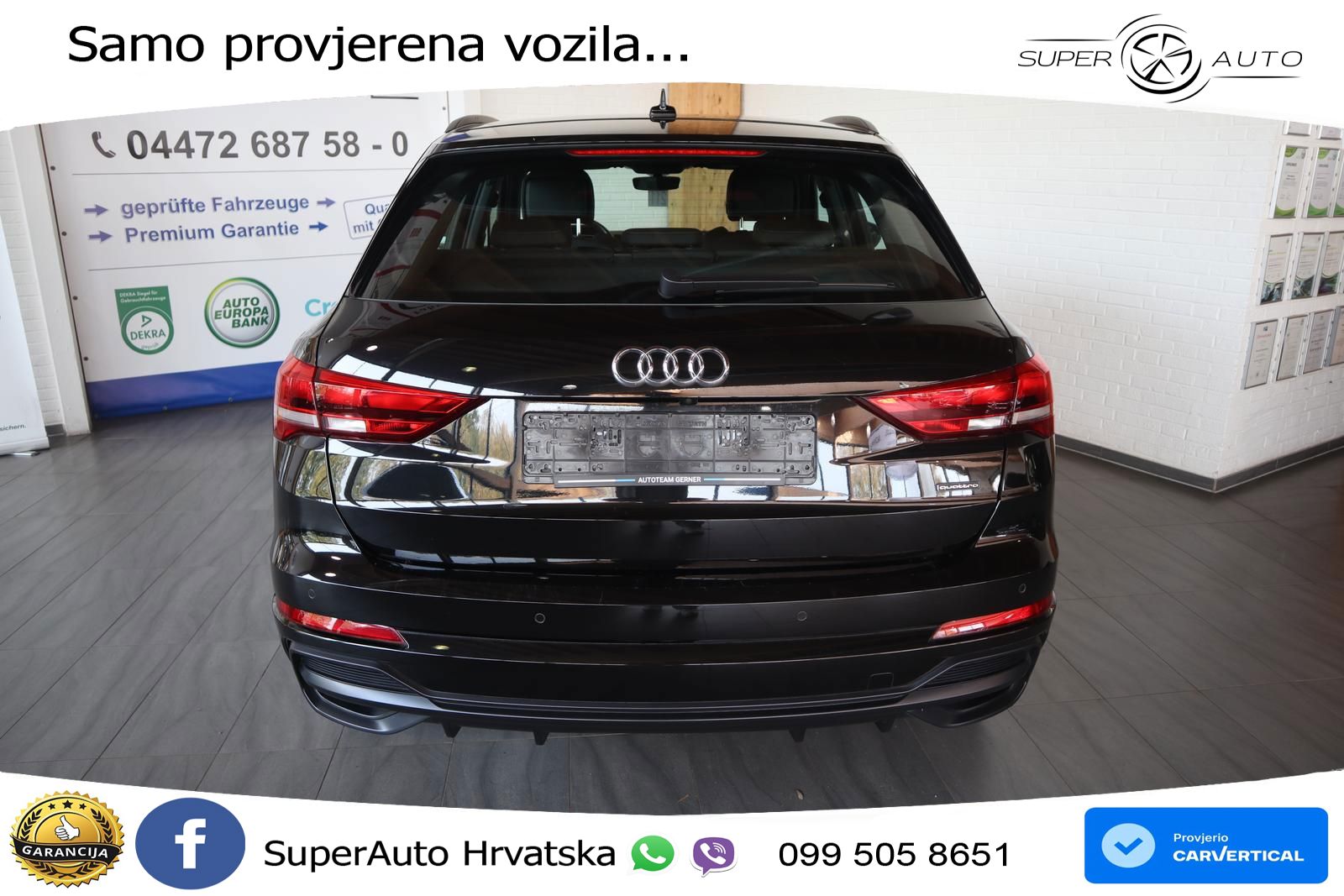 Audi Q3 40 TDI (200 KS) quattro S tronic S line LED+GR SJED+ACC