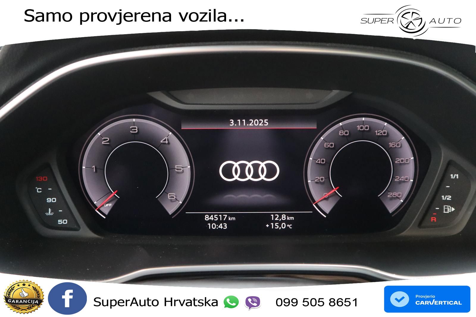 Audi Q3 40 TDI (200 KS) quattro S tronic S line LED+GR SJED+ACC