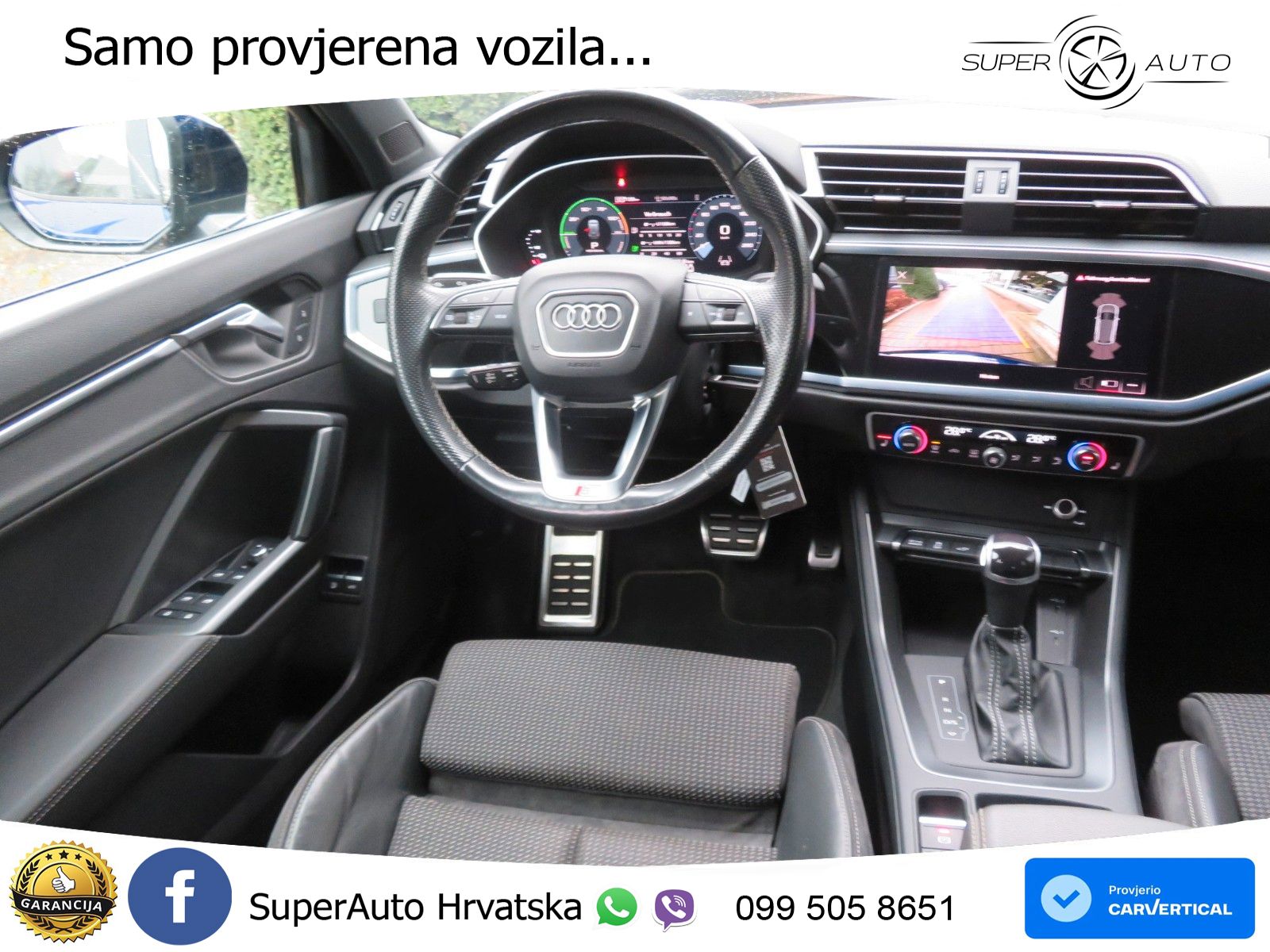 Audi Q3 45 TFSIe (245 KS) S tronic S line LED+GR SJED+ACC