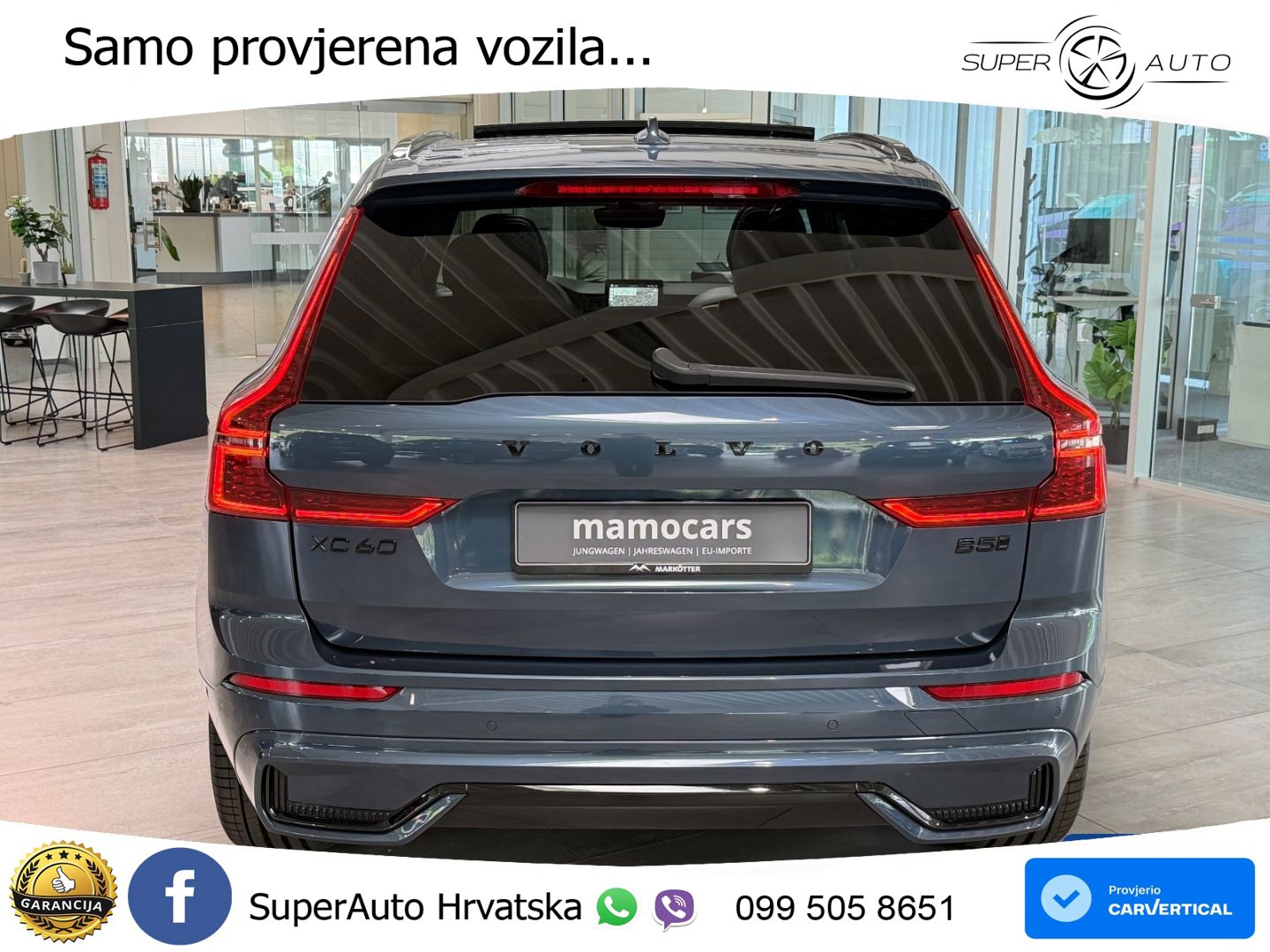 Volvo XC60 B5 Benzin AWD Geartronic ACC+HEAD+4xGR SJED+360+PANO