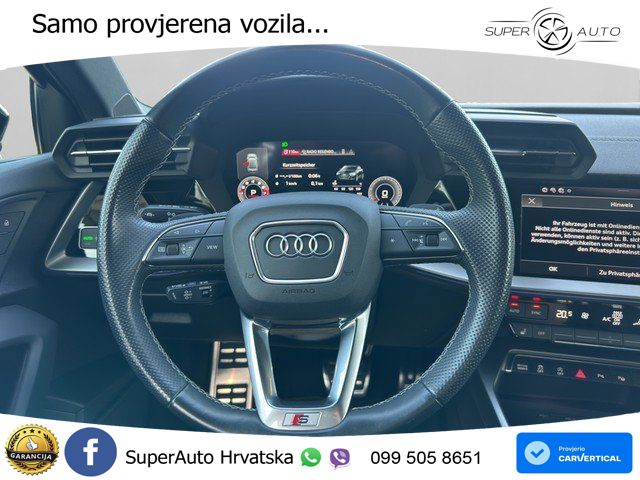 Audi S3 Limuzina 2.0 TFSI (310 KS) quattro S tronic LED+GR SJED+ACC