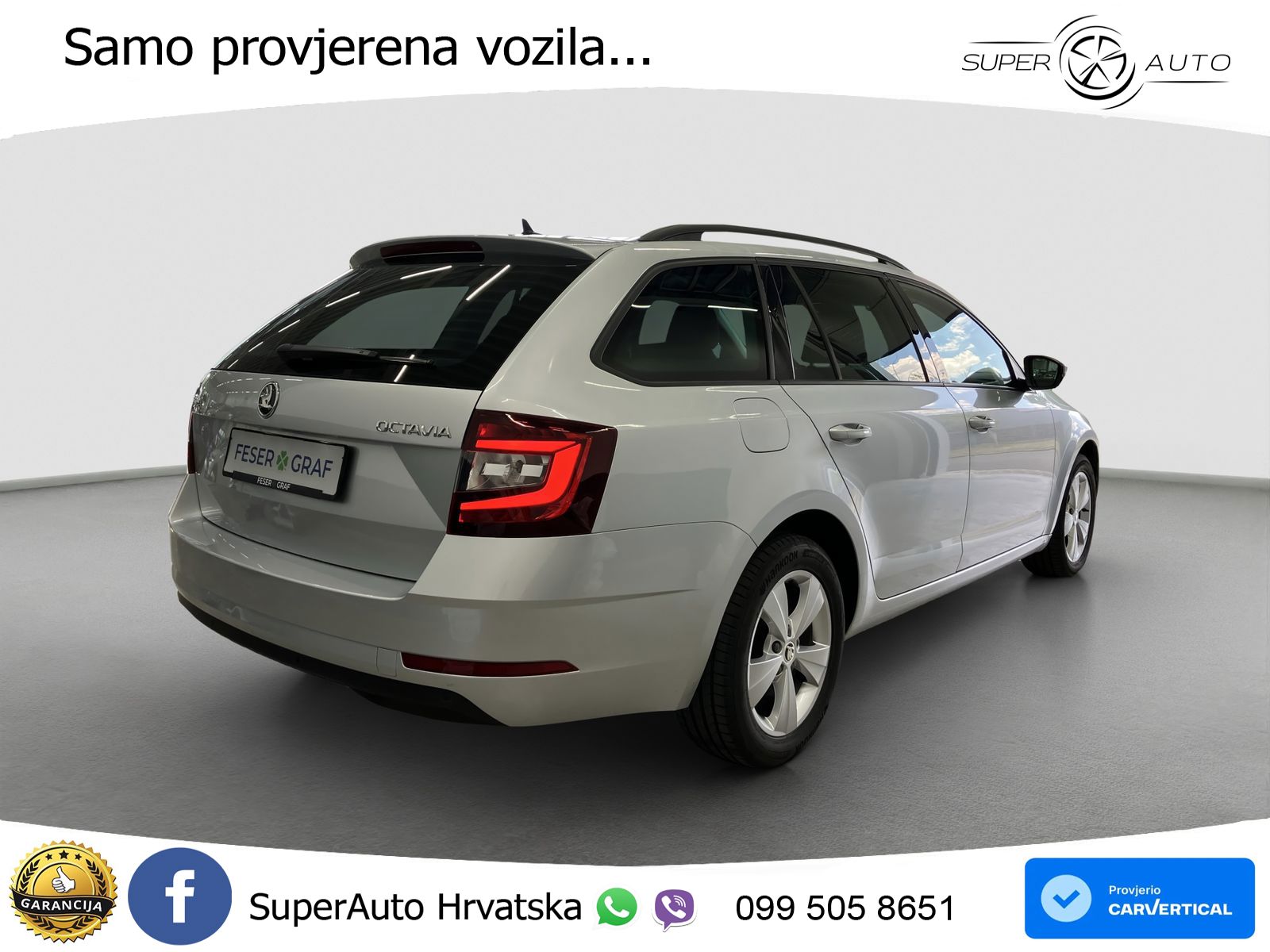 Škoda Octavia Combi 2.0 TDI (150 KS) DSG LED+GR SJED+ACC