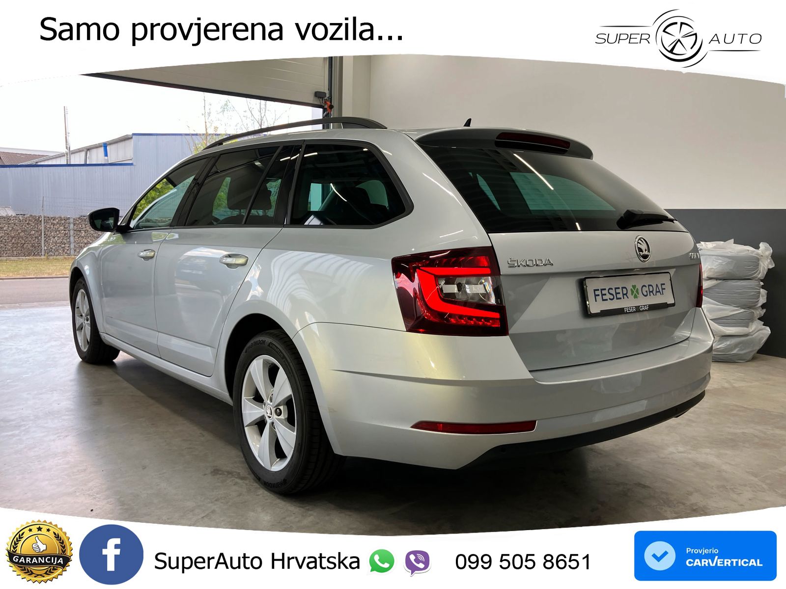 Škoda Octavia Combi 2.0 TDI (150 KS) DSG LED+GR SJED+ACC