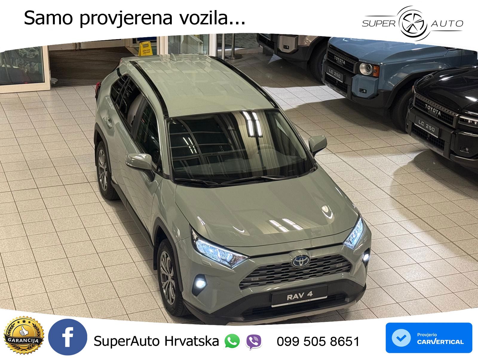 Toyota RAV4 2.5 (222 KS) Hybrid AWD-i eCVT LED+GR SJED+ACC