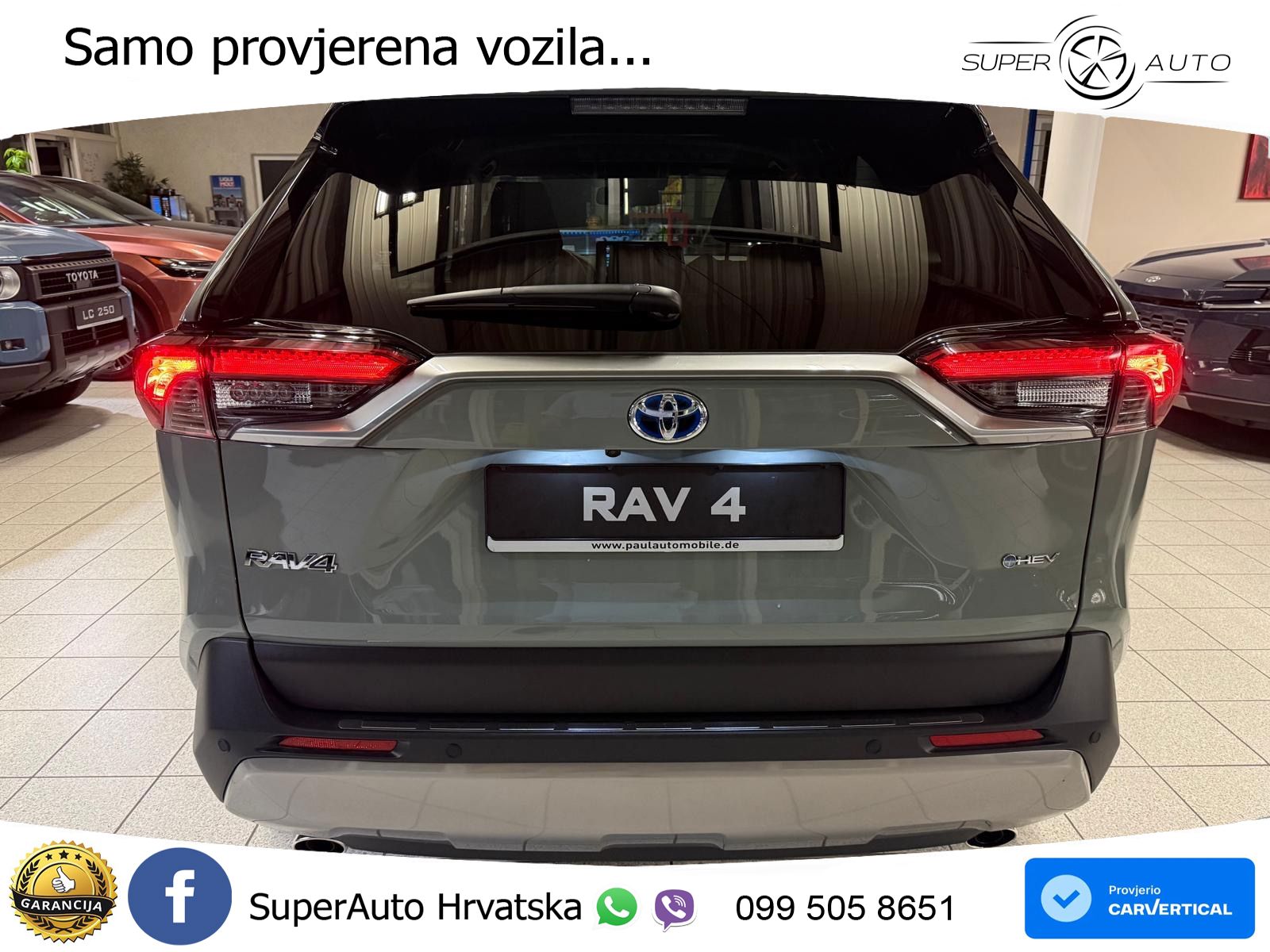 Toyota RAV4 2.5 (222 KS) Hybrid AWD-i eCVT LED+GR SJED+ACC