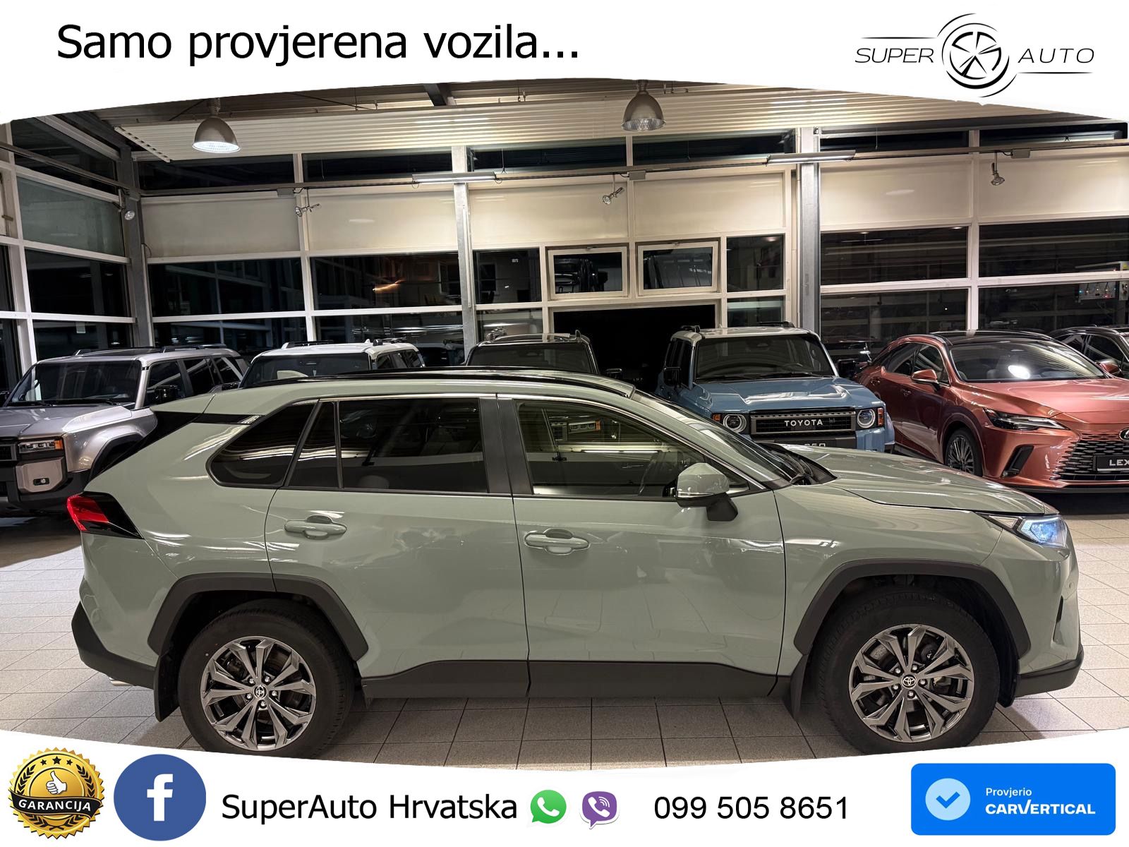Toyota RAV4 2.5 (222 KS) Hybrid AWD-i eCVT LED+GR SJED+ACC