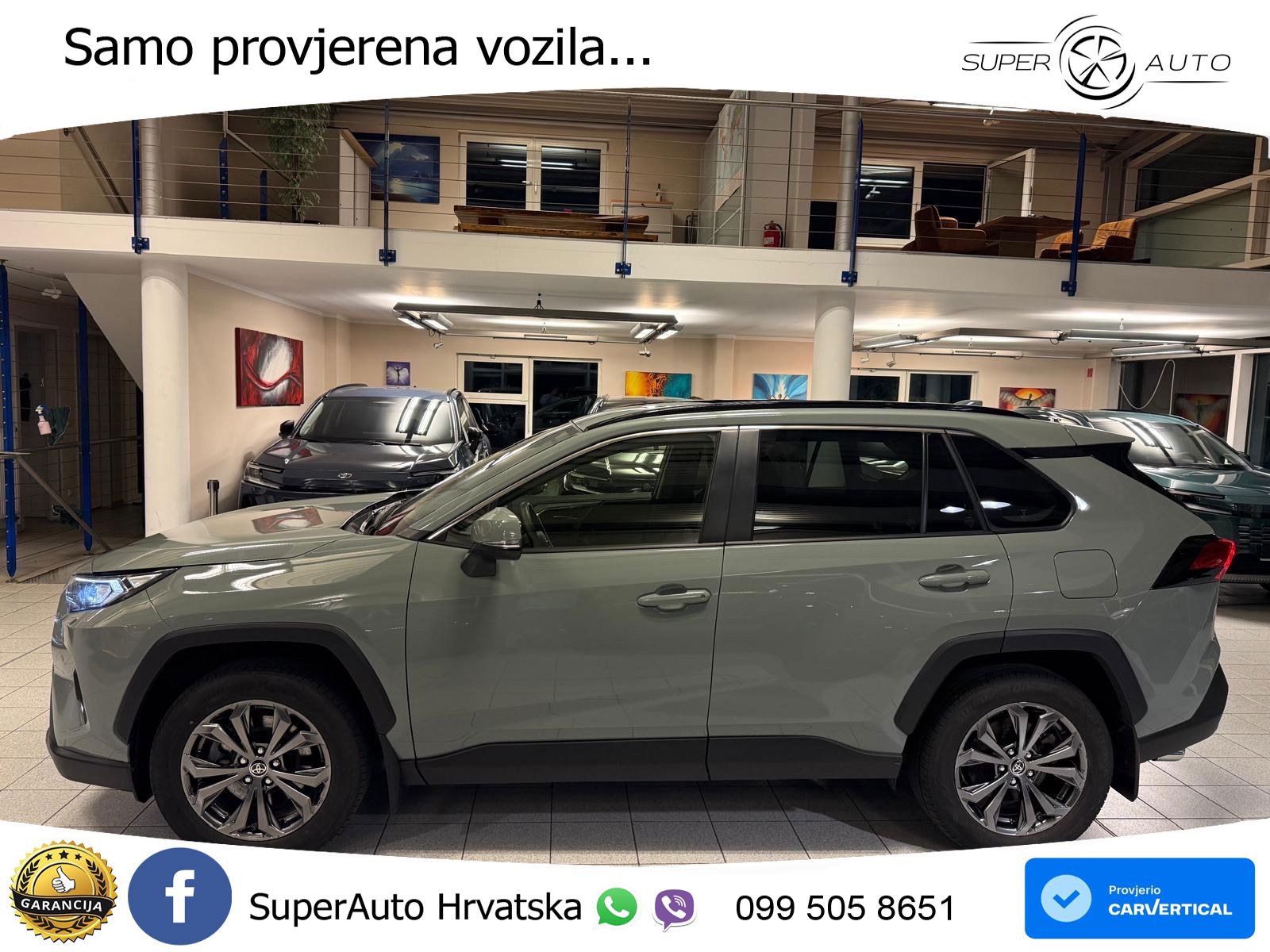 Toyota RAV4 2.5 (222 KS) Hybrid AWD-i eCVT LED+GR SJED+ACC