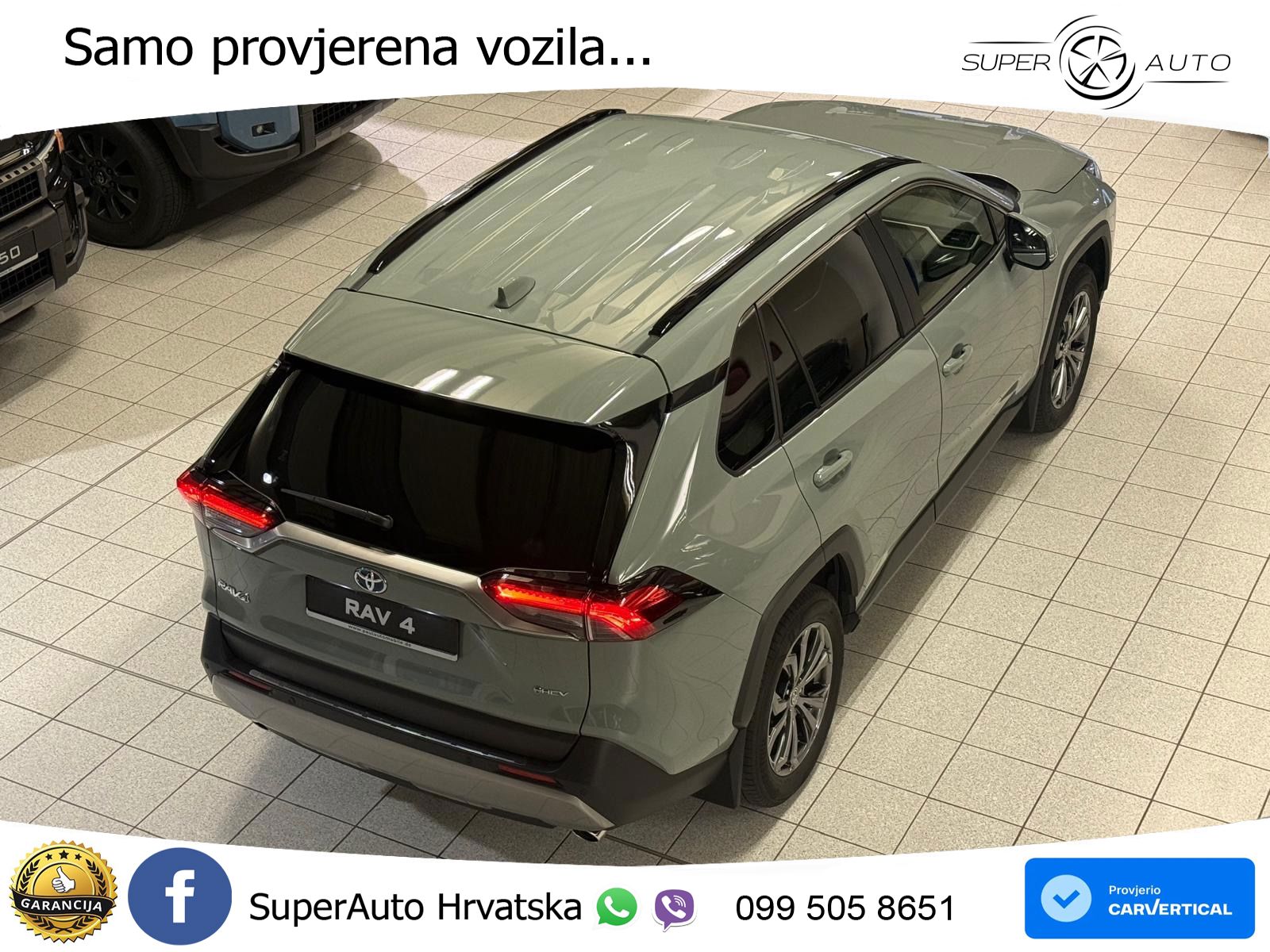 Toyota RAV4 2.5 (222 KS) Hybrid AWD-i eCVT LED+GR SJED+ACC