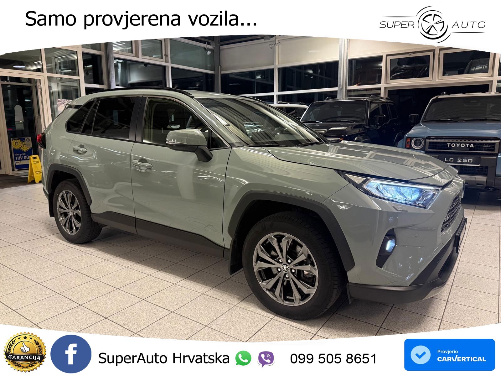 Toyota RAV4 2.5 (222 KS) Hybrid AWD-i eCVT LED+GR SJED+ACC