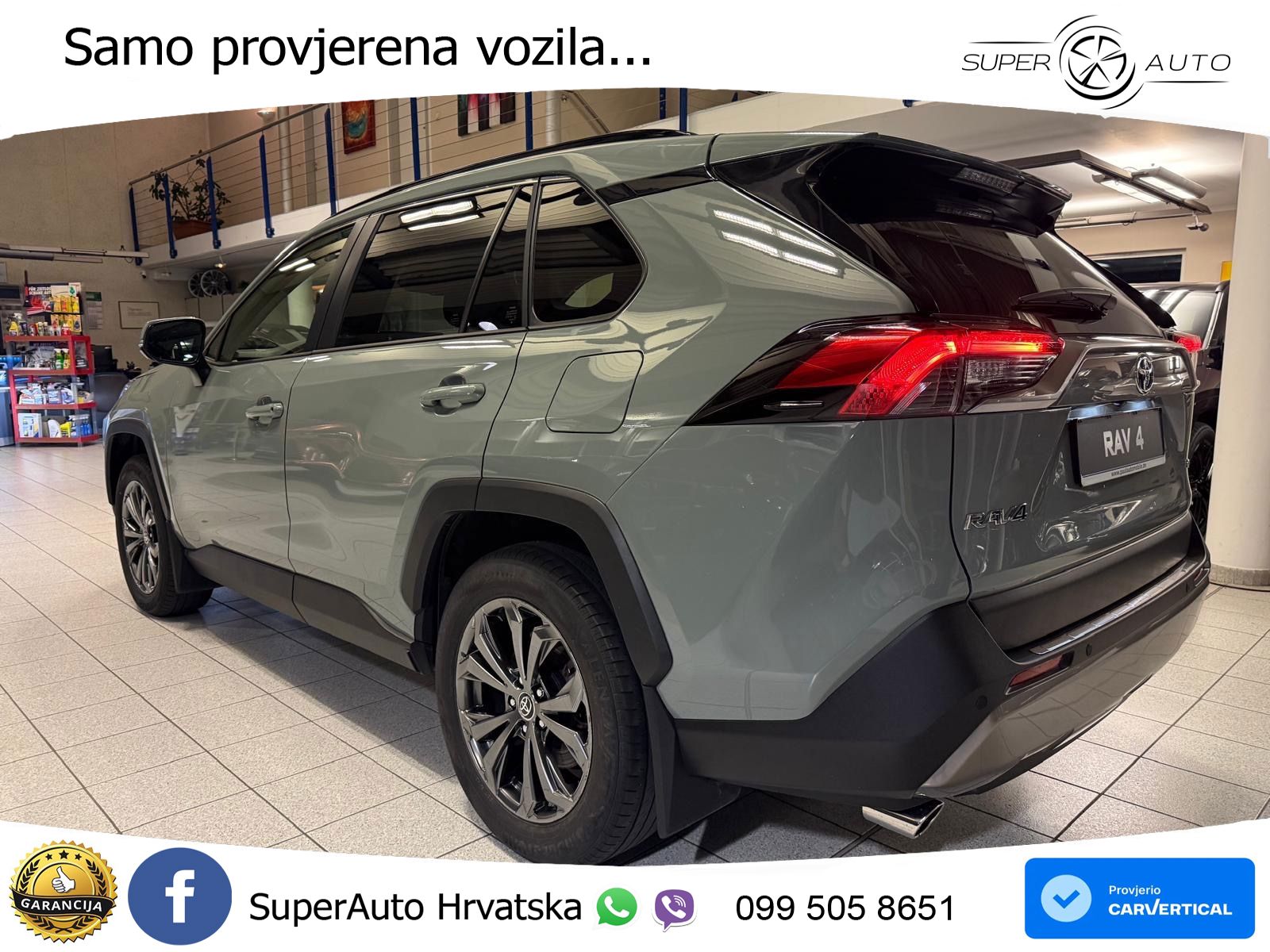 Toyota RAV4 2.5 (222 KS) Hybrid AWD-i eCVT LED+GR SJED+ACC
