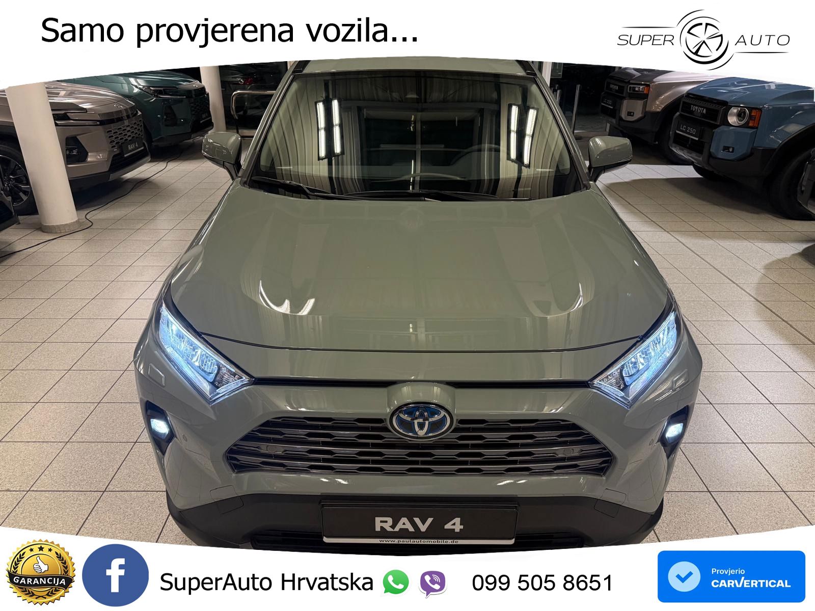 Toyota RAV4 2.5 (222 KS) Hybrid AWD-i eCVT LED+GR SJED+ACC