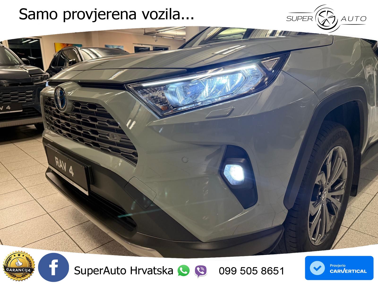 Toyota RAV4 2.5 (222 KS) Hybrid AWD-i eCVT LED+GR SJED+ACC
