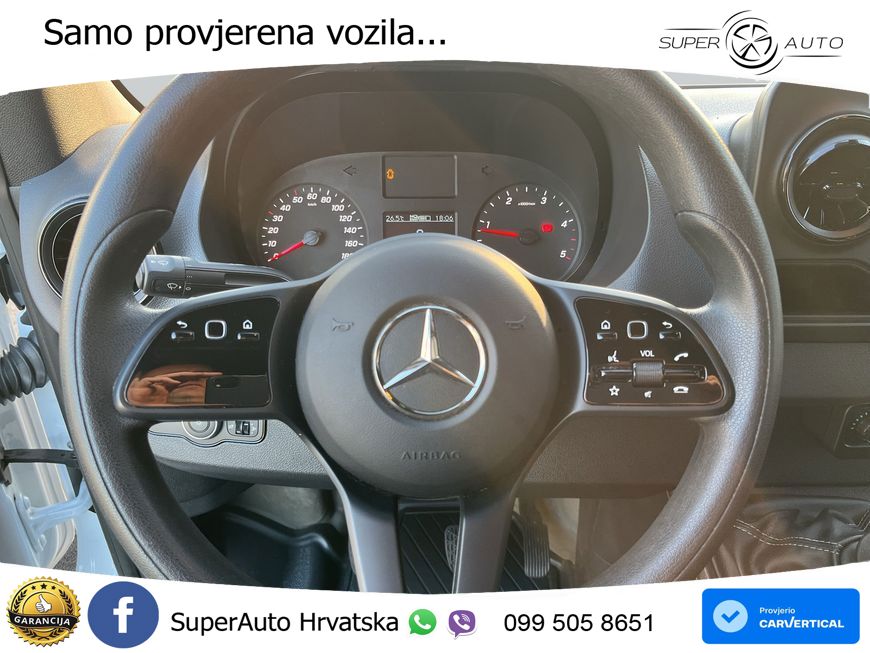 Mercedes-Benz 211 CDI Sprinter Standard VA (OM654) 114 KS