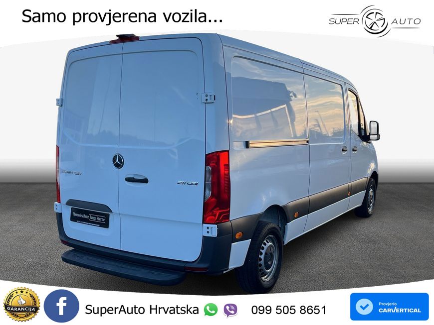 Mercedes-Benz 211 CDI Sprinter Standard VA (OM654) 114 KS