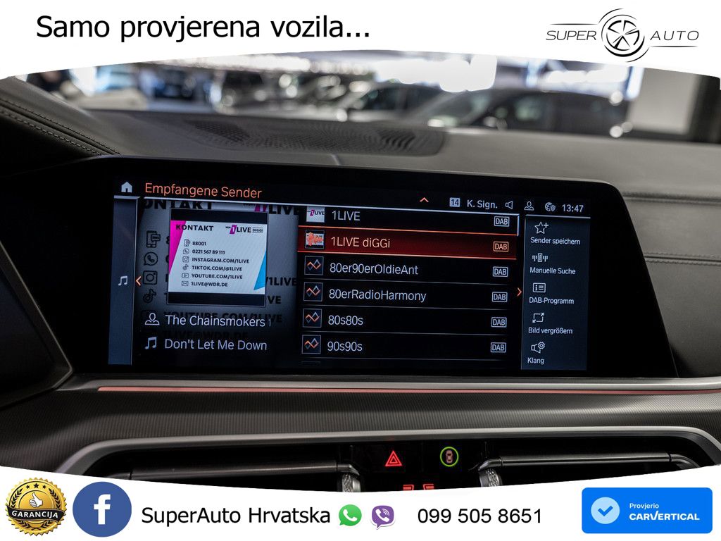 BMW X5 30d (286 KS) xDrive Steptronic M Sport ACC+HEAD+GR SJED+360+PANO