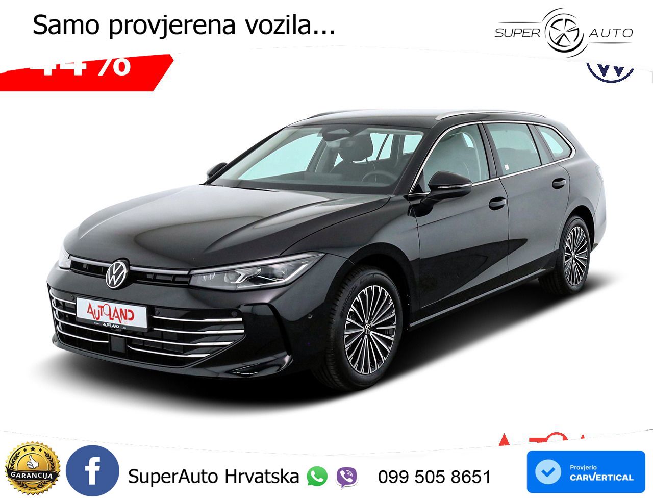 Volkswagen Passat Variant 1.5 eTSI (150 KS) DSG LED+GR SJED+ACC