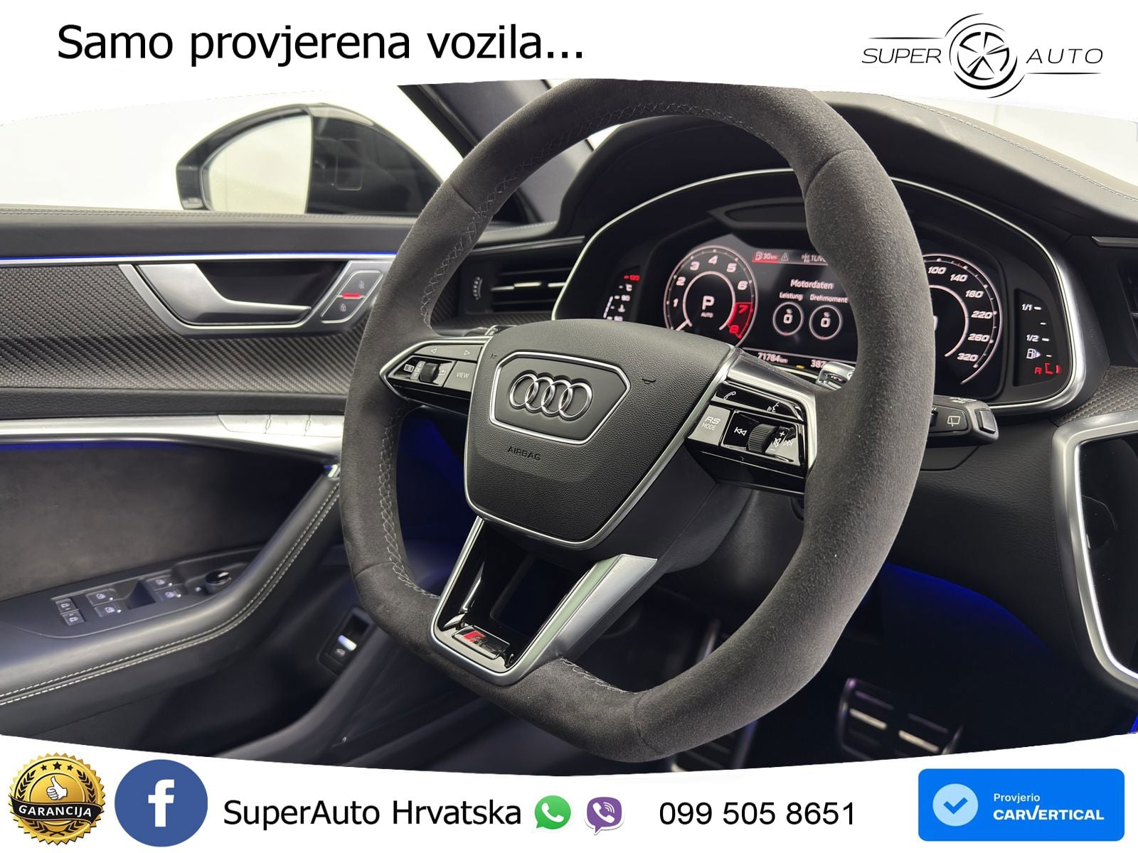 Audi RS6 Avant 4.0 TFSI V8 (600 KS) quattro Tiptronic MATRIX+GR SJED+KAM