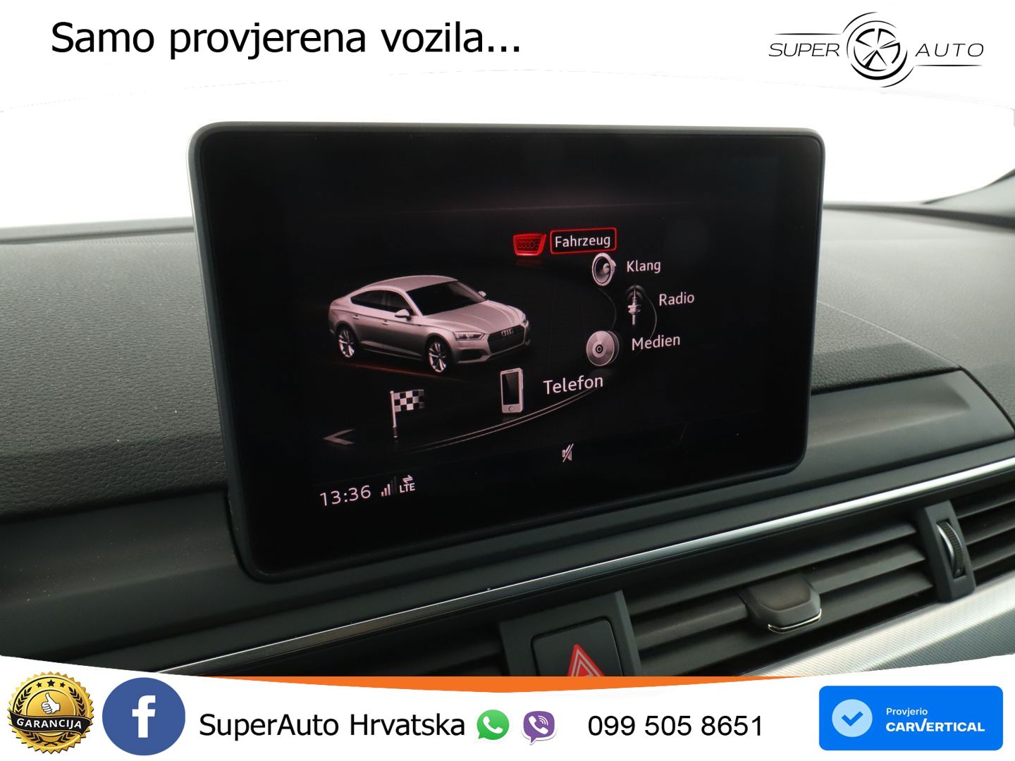 Audi A5 Sportback 40 TFSI (190 KS) S tronic LED+GR SJED+ACC