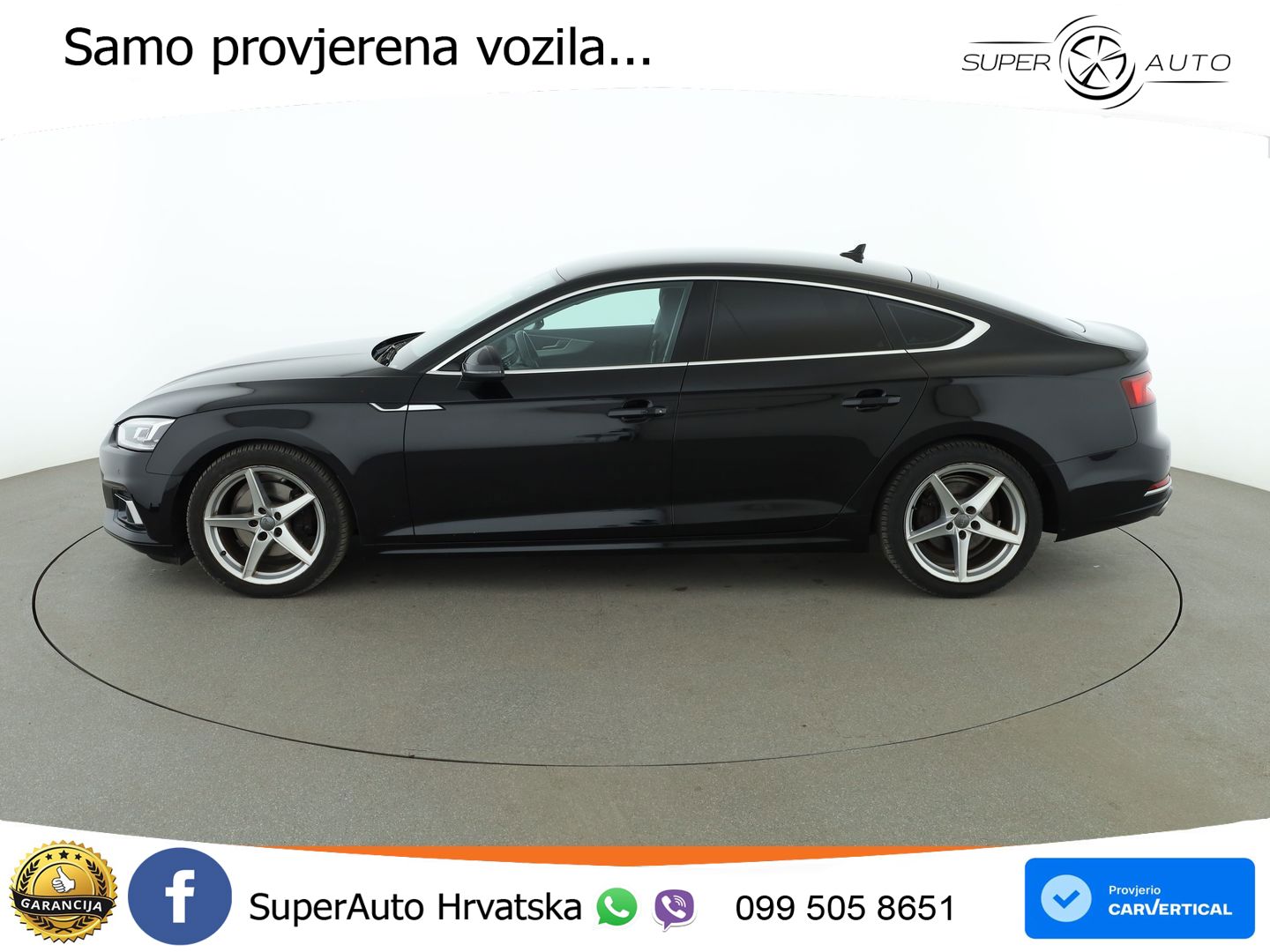 Audi A5 Sportback 40 TFSI (190 KS) S tronic LED+GR SJED+ACC