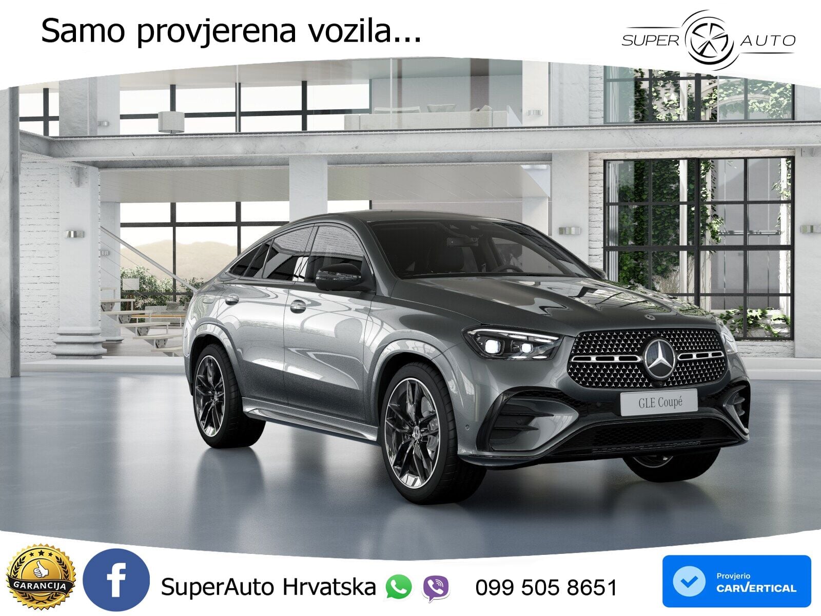 Mercedes GLE Coupe 400e (381 KS) 4MATIC 9G-TRONIC AMG LED+GR SJED+ACC