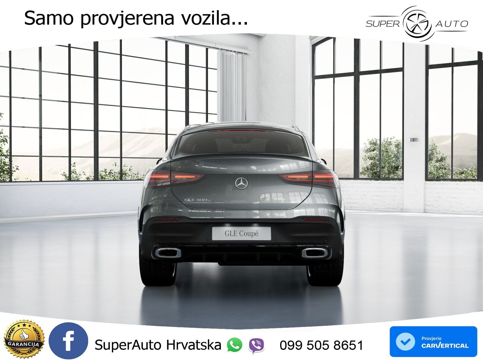 Mercedes GLE Coupe 400e (381 KS) 4MATIC 9G-TRONIC AMG LED+GR SJED+ACC