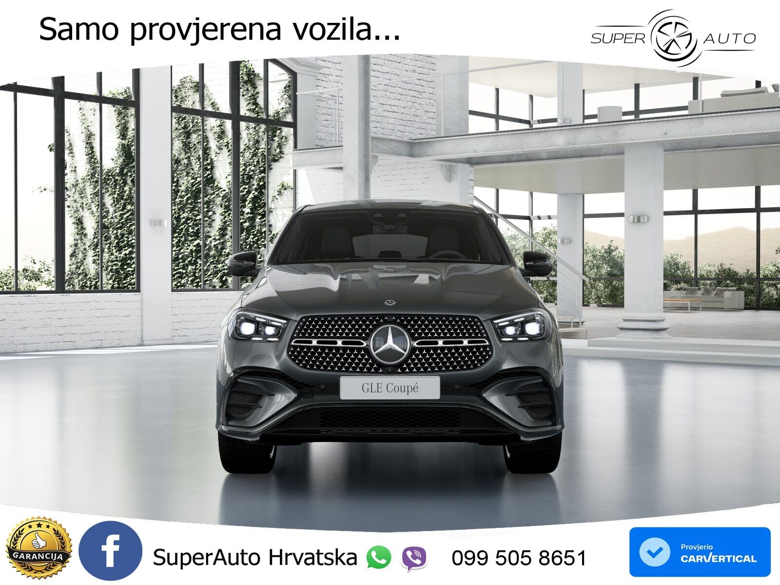 Mercedes GLE Coupe 400e (381 KS) 4MATIC 9G-TRONIC AMG LED+GR SJED+ACC