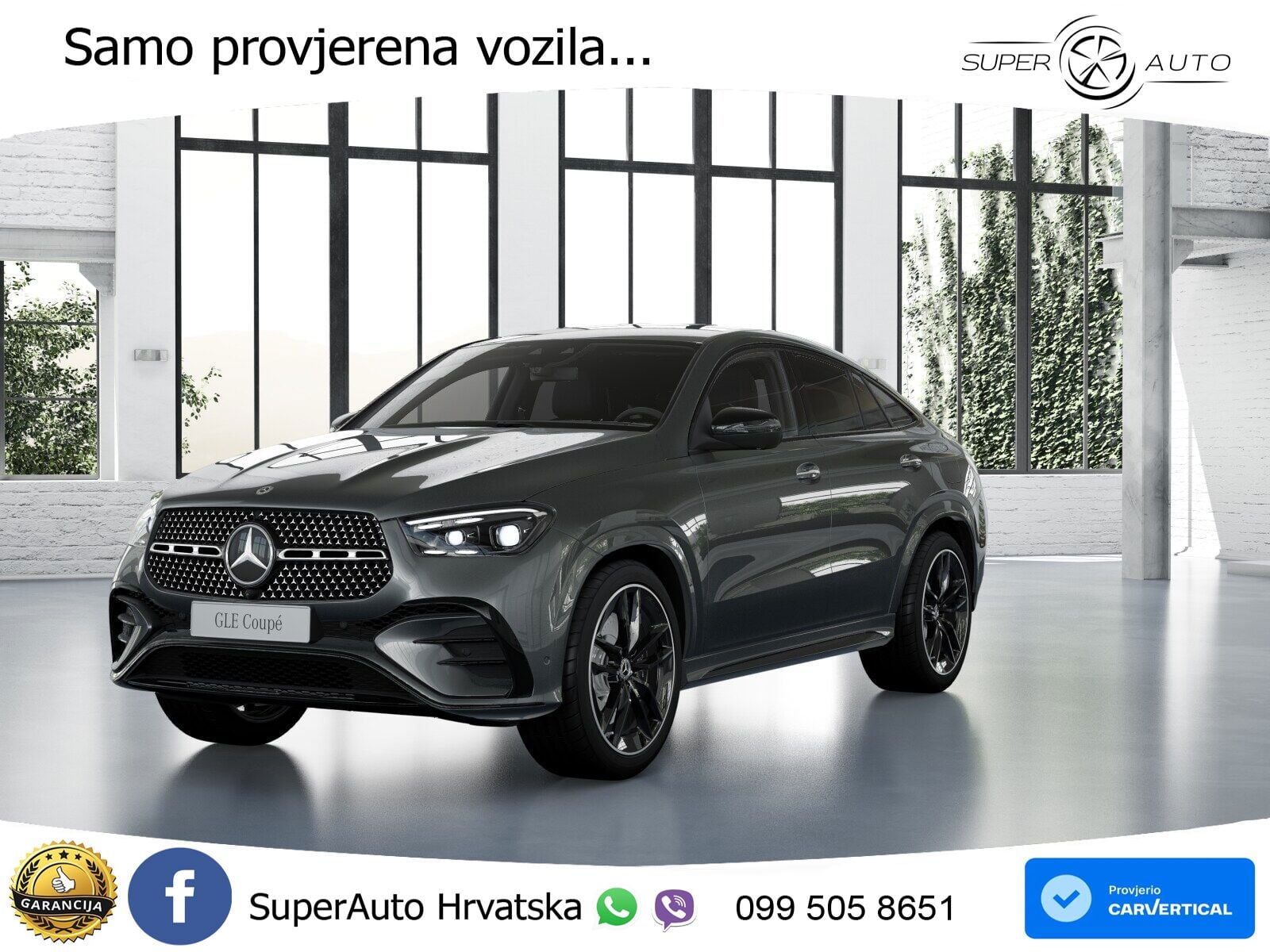Mercedes GLE Coupe 400e (381 KS) 4MATIC 9G-TRONIC AMG LED+GR SJED+ACC
