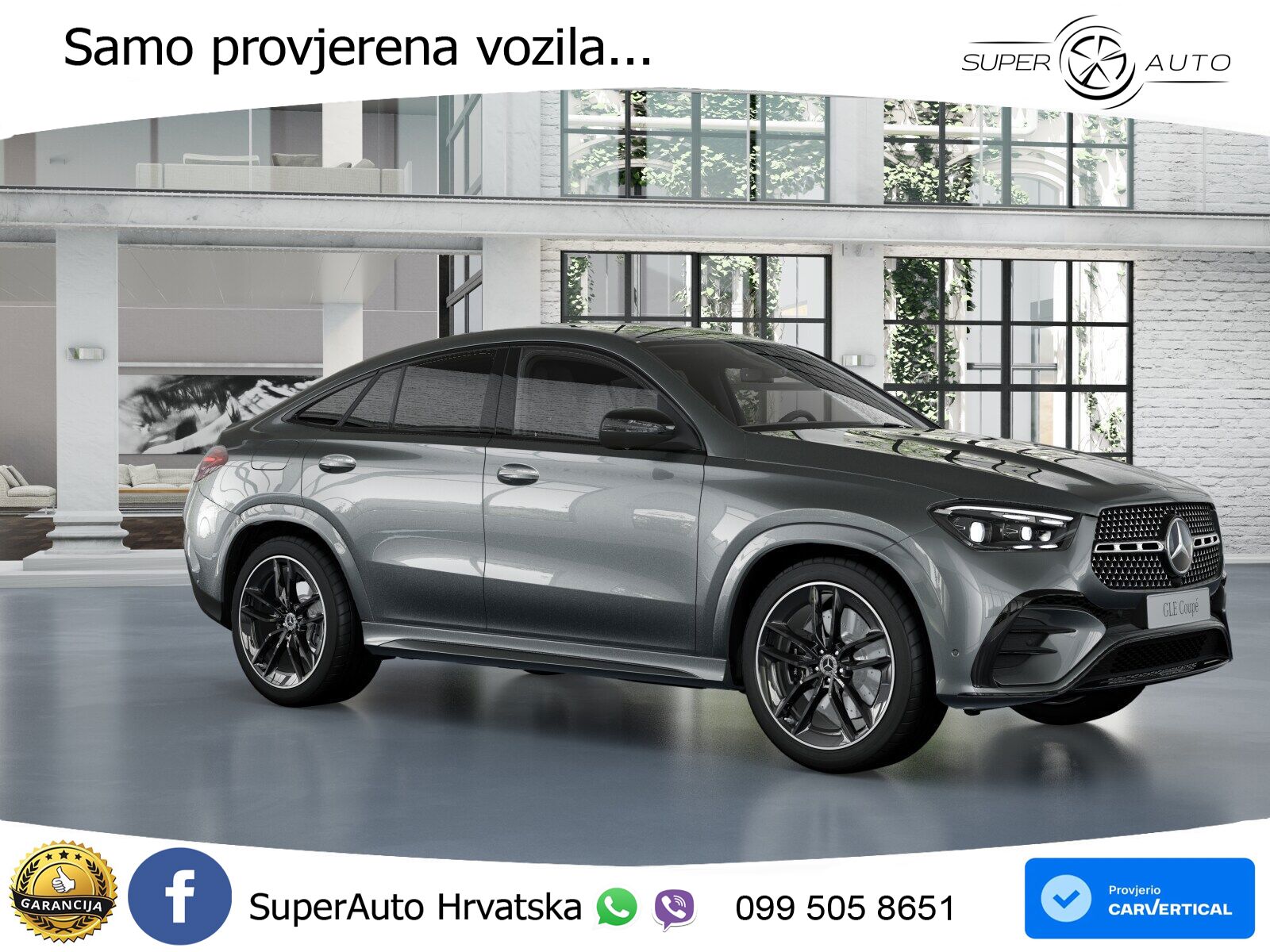 Mercedes GLE Coupe 400e (381 KS) 4MATIC 9G-TRONIC AMG LED+GR SJED+ACC