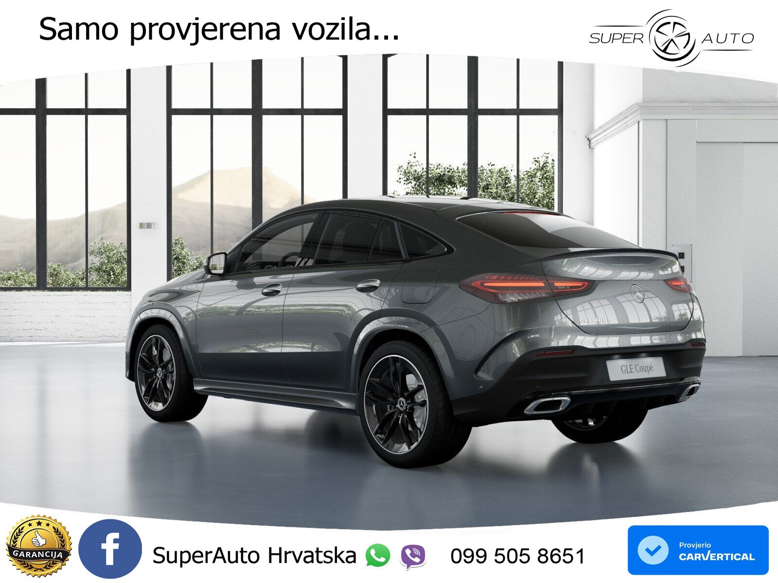 Mercedes GLE Coupe 400e (381 KS) 4MATIC 9G-TRONIC AMG LED+GR SJED+ACC