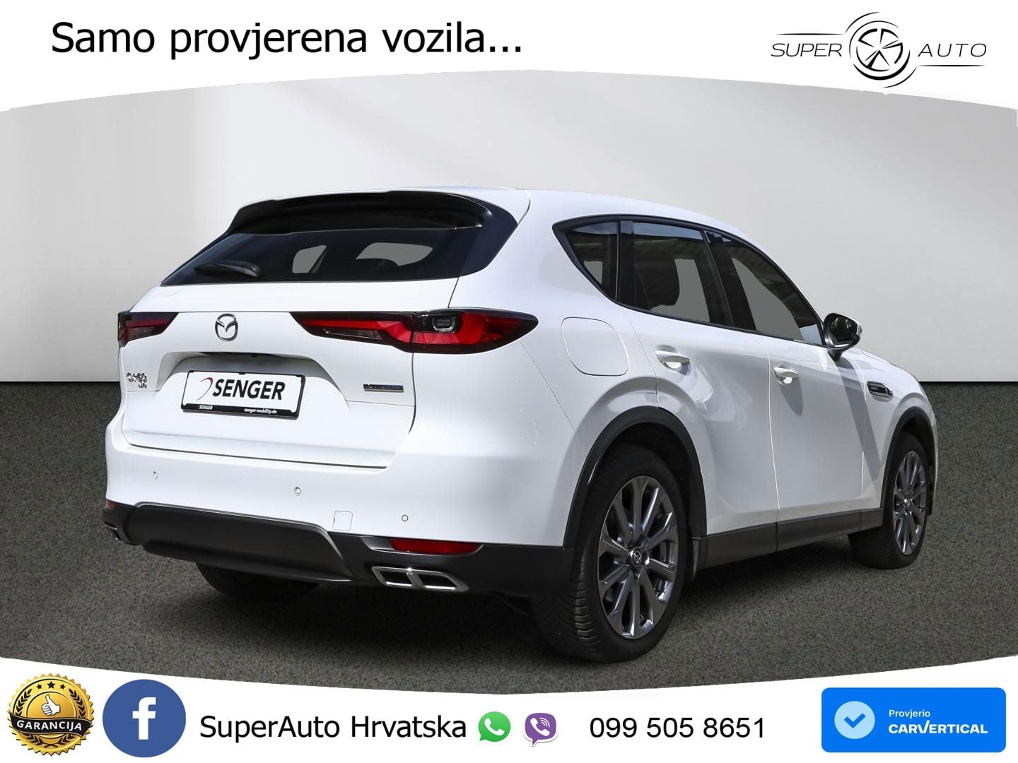 Mazda CX-60 2.5 e-Skyactiv (328 KS) AWD Automatic LED+GR SJED+ACC