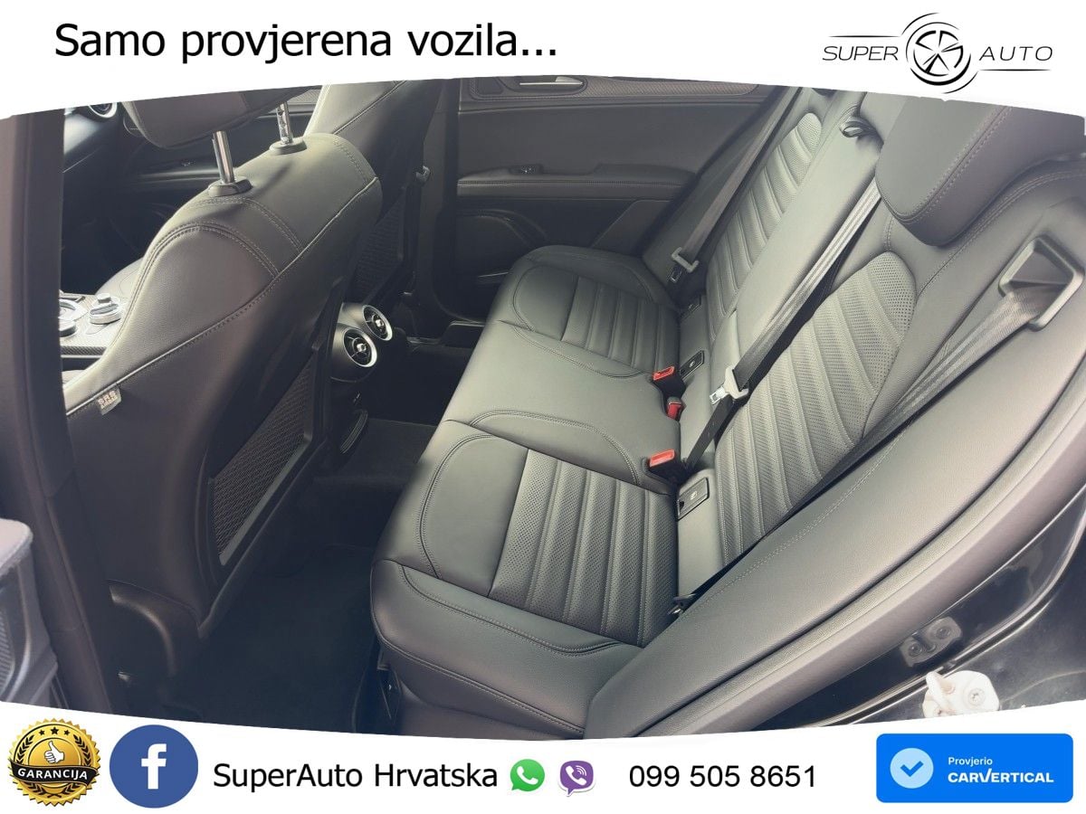 Alfa Romeo Stelvio Quadrifoglio 2.9 V6 Bi-Turbo (520 KS) Q4 Automatic LED+GR SJED+ACC