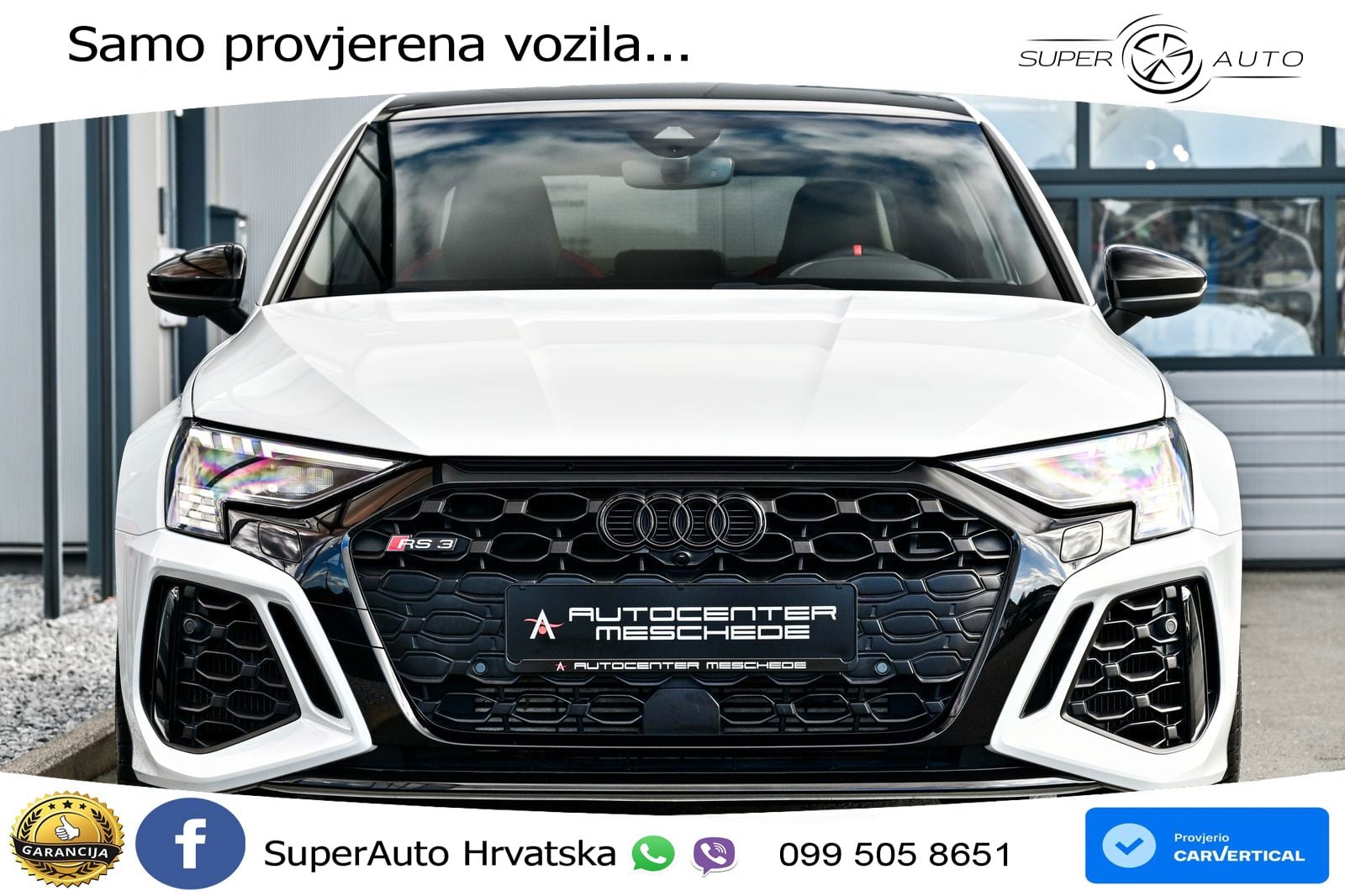 Audi RS3 Sedan 2.5 TFSI (400 KS) quattro S tronic MATRIX+GR SJED+KAM