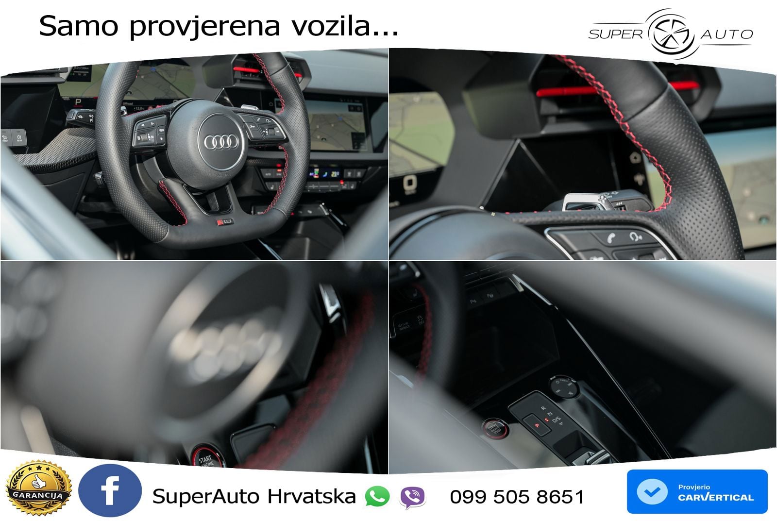 Audi RS3 Sedan 2.5 TFSI (400 KS) quattro S tronic MATRIX+GR SJED+KAM