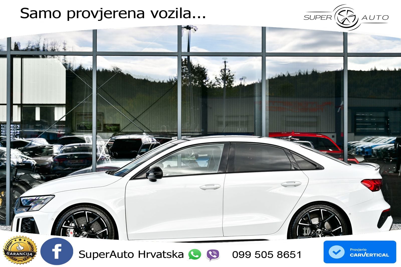 Audi RS3 Sedan 2.5 TFSI (400 KS) quattro S tronic MATRIX+GR SJED+KAM