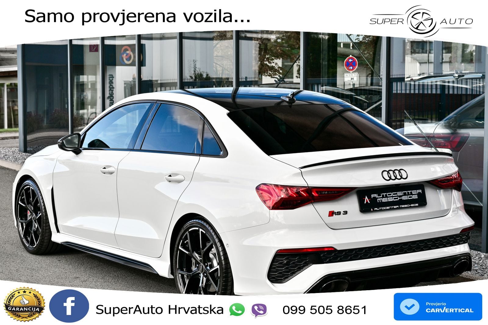 Audi RS3 Sedan 2.5 TFSI (400 KS) quattro S tronic MATRIX+GR SJED+KAM