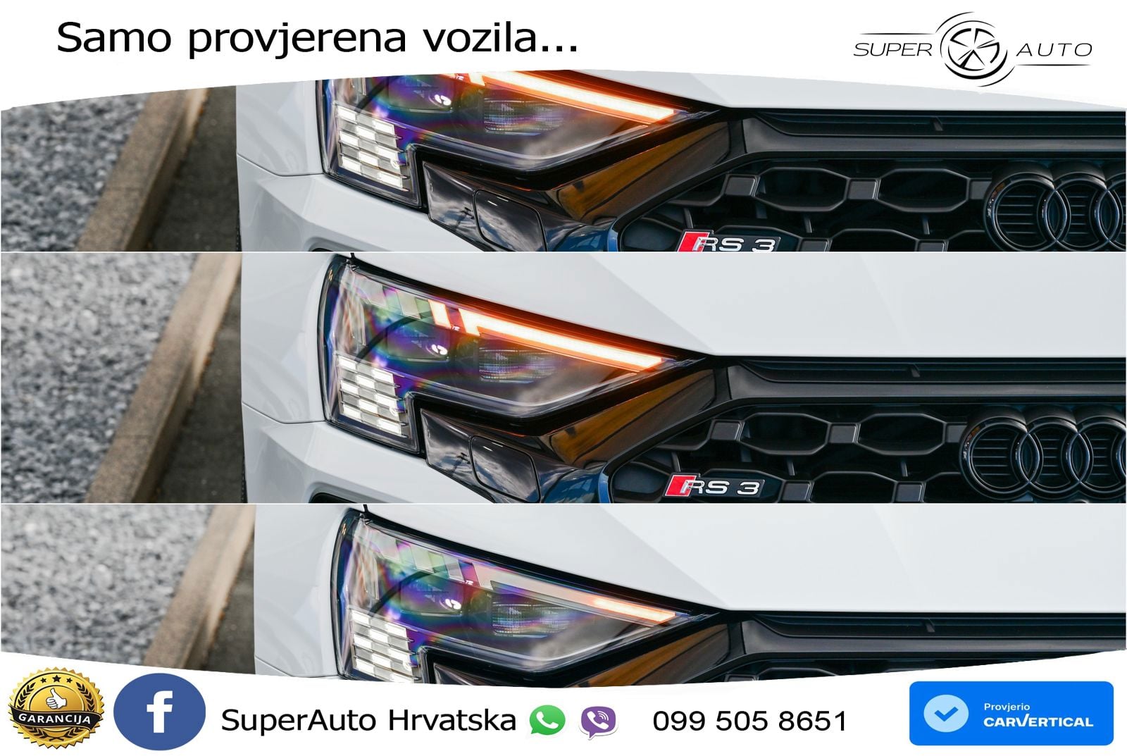 Audi RS3 Sedan 2.5 TFSI (400 KS) quattro S tronic MATRIX+GR SJED+KAM