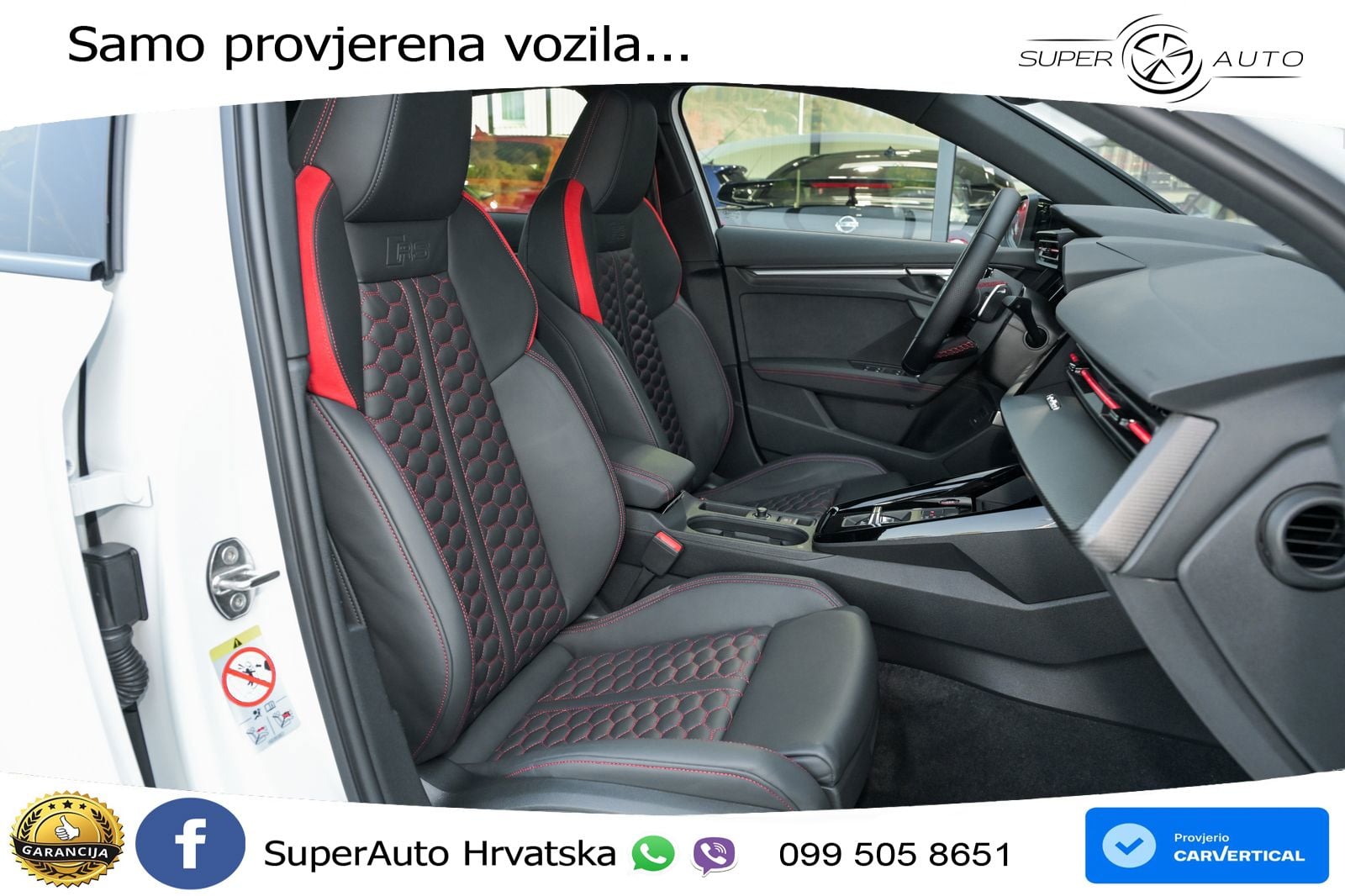 Audi RS3 Sedan 2.5 TFSI (400 KS) quattro S tronic MATRIX+GR SJED+KAM