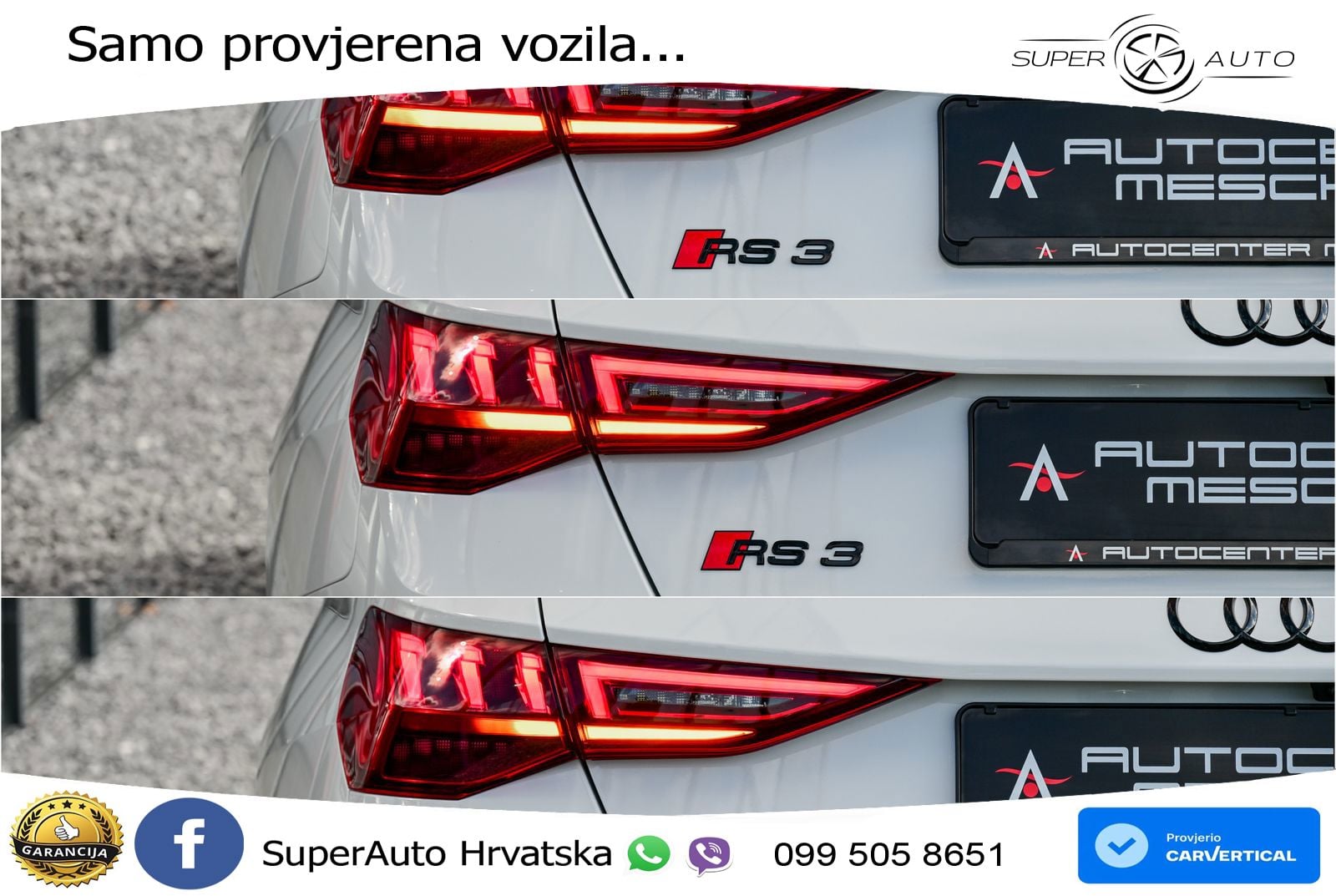 Audi RS3 Sedan 2.5 TFSI (400 KS) quattro S tronic MATRIX+GR SJED+KAM