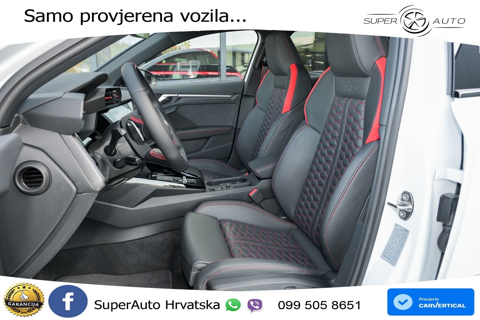 Audi RS3 Sedan 2.5 TFSI (400 KS) quattro S tronic MATRIX+GR SJED+KAM