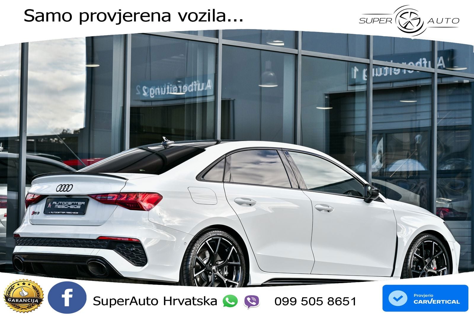Audi RS3 Sedan 2.5 TFSI (400 KS) quattro S tronic MATRIX+GR SJED+KAM