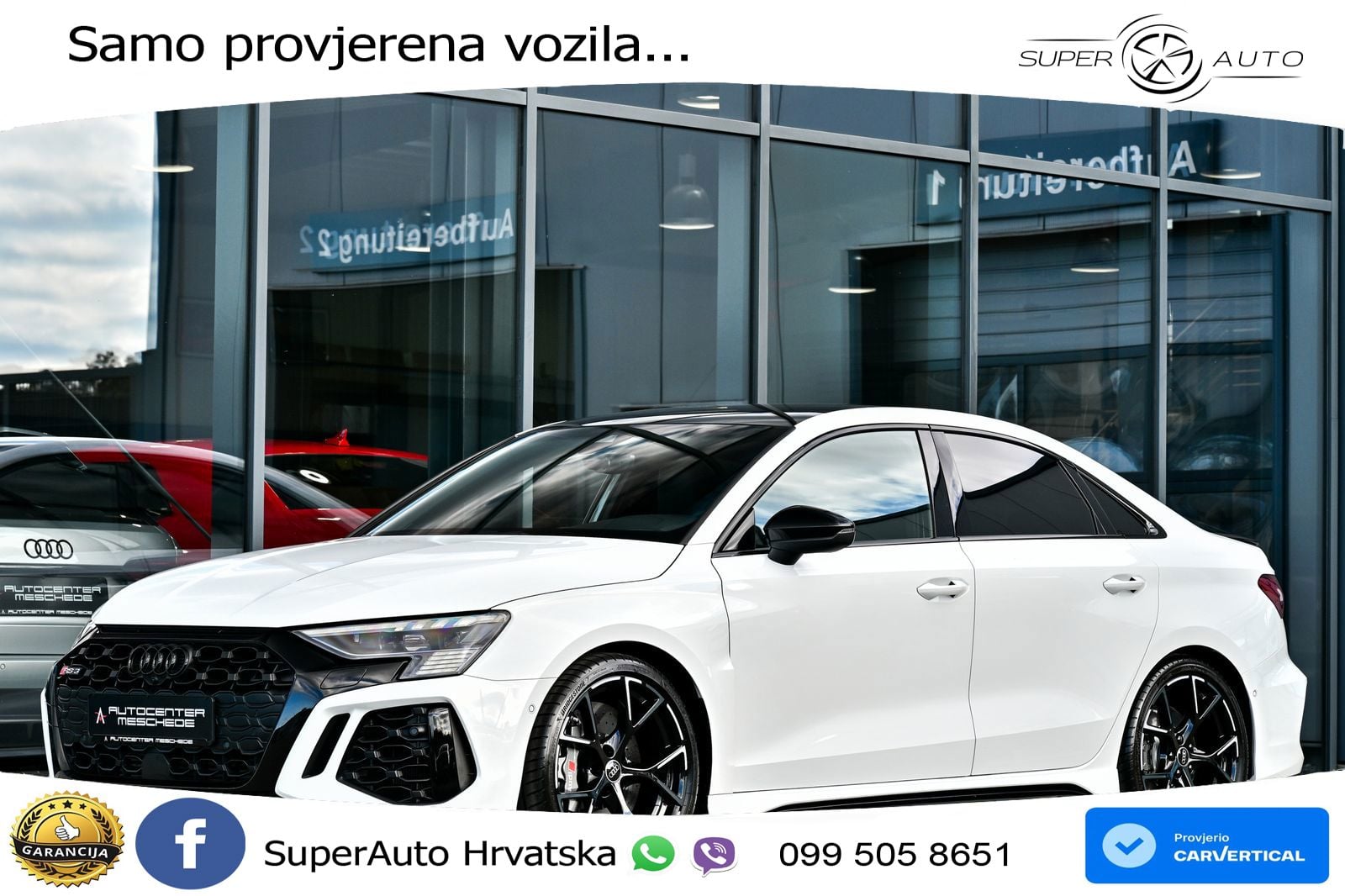 Audi RS3 Sedan 2.5 TFSI (400 KS) quattro S tronic MATRIX+GR SJED+KAM