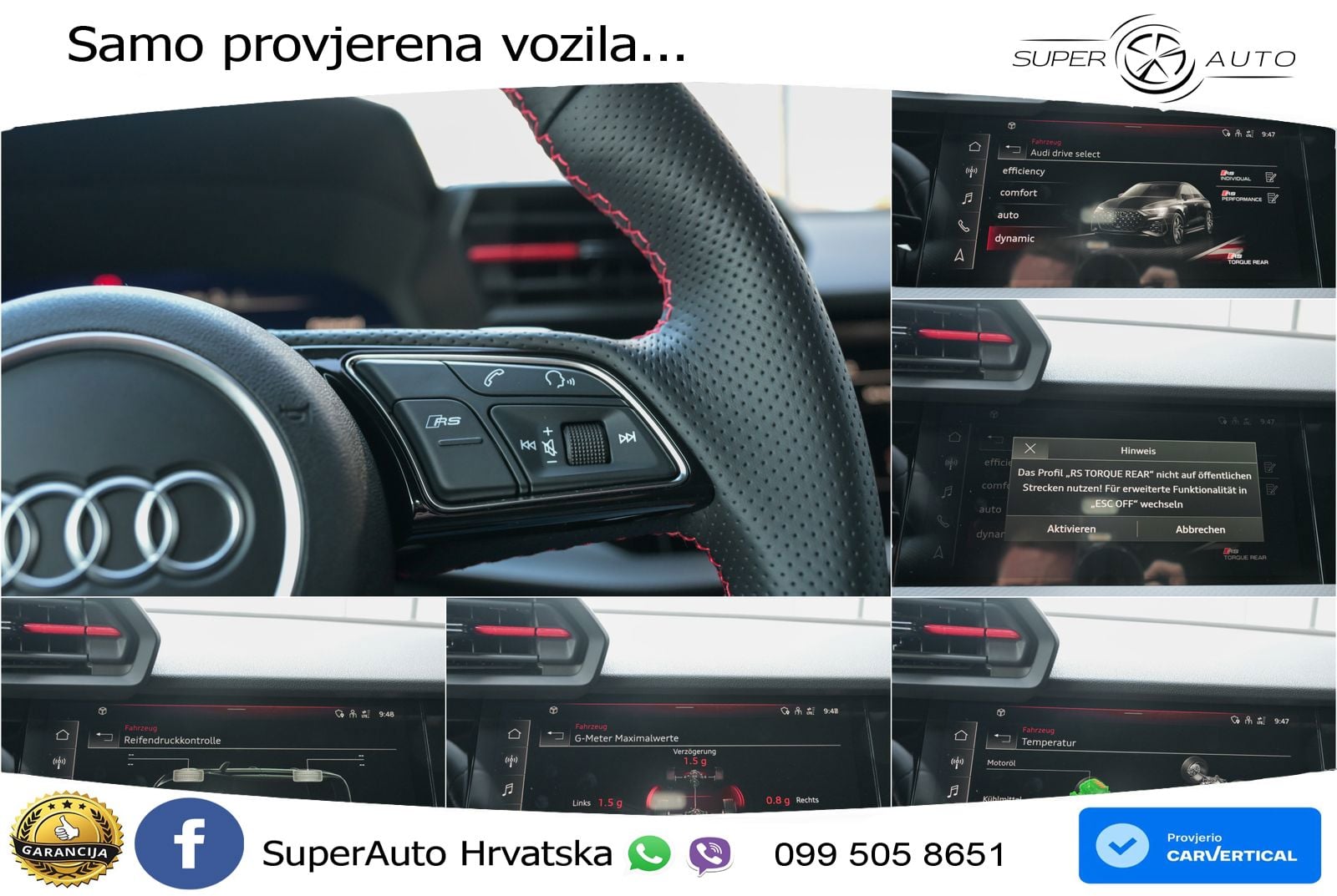 Audi RS3 Sedan 2.5 TFSI (400 KS) quattro S tronic MATRIX+GR SJED+KAM