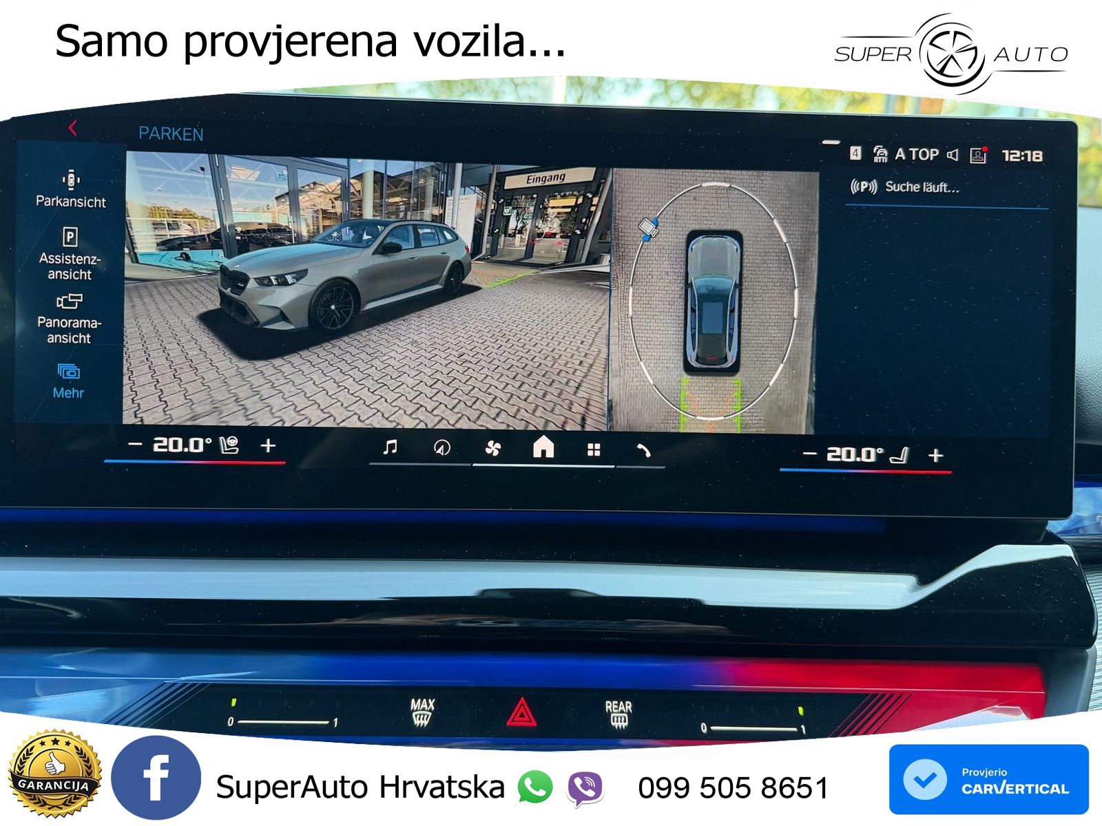 BMW M5 Touring 4.4 V8 (727 KS) xDrive Steptronic ZRAČNI+ACC+4xGR SJED+KAM