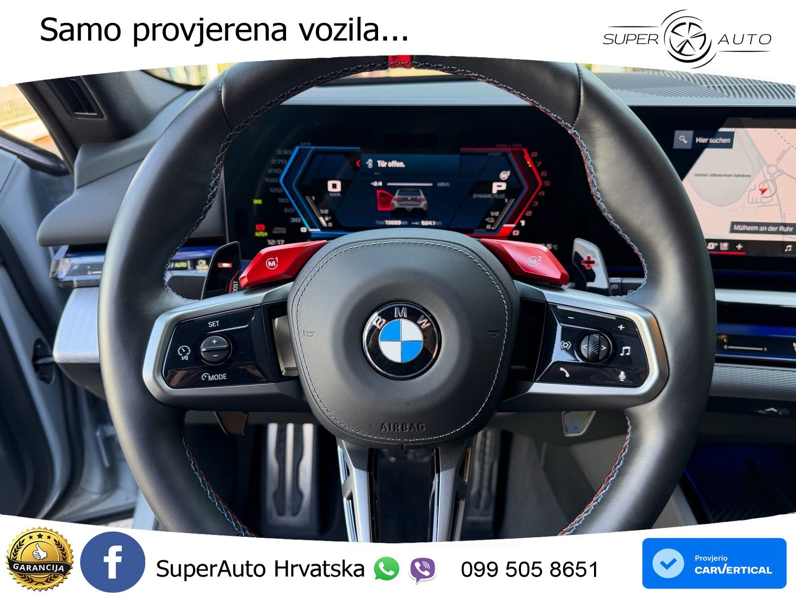 BMW M5 Touring 4.4 V8 (727 KS) xDrive Steptronic ZRAČNI+ACC+4xGR SJED+KAM