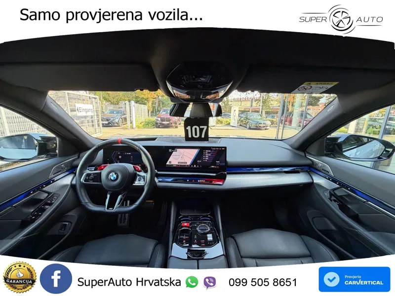 BMW M5 Touring 4.4 V8 (727 KS) xDrive Steptronic ZRAČNI+ACC+4xGR SJED+KAM