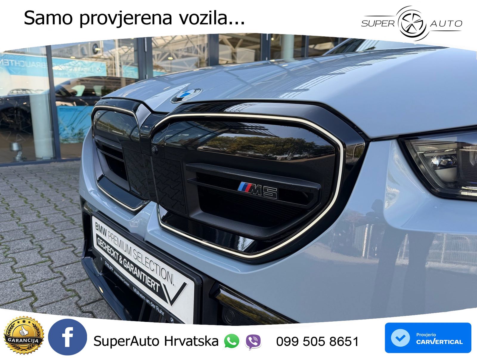 BMW M5 Touring 4.4 V8 (727 KS) xDrive Steptronic ZRAČNI+ACC+4xGR SJED+KAM